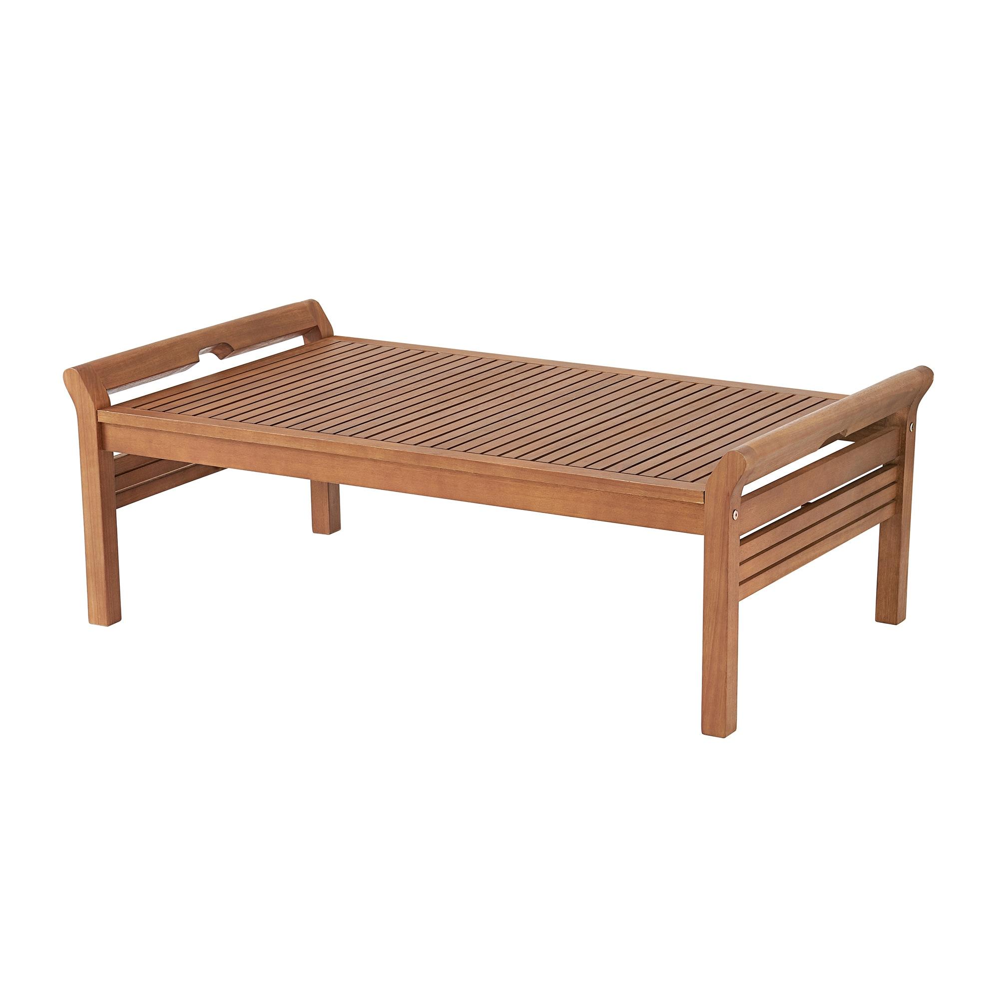 Stamford 49" Wide Solid Wood Outdoor Rectangular Coffee Table