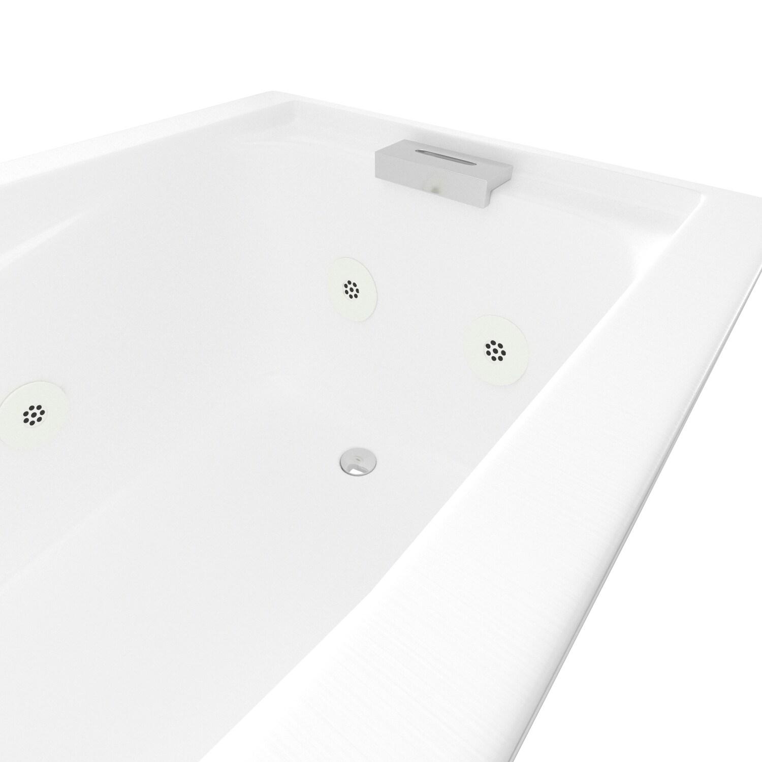 Evolution 60'' x 32'' Drop-In Soaking Fiberglass Bathtub