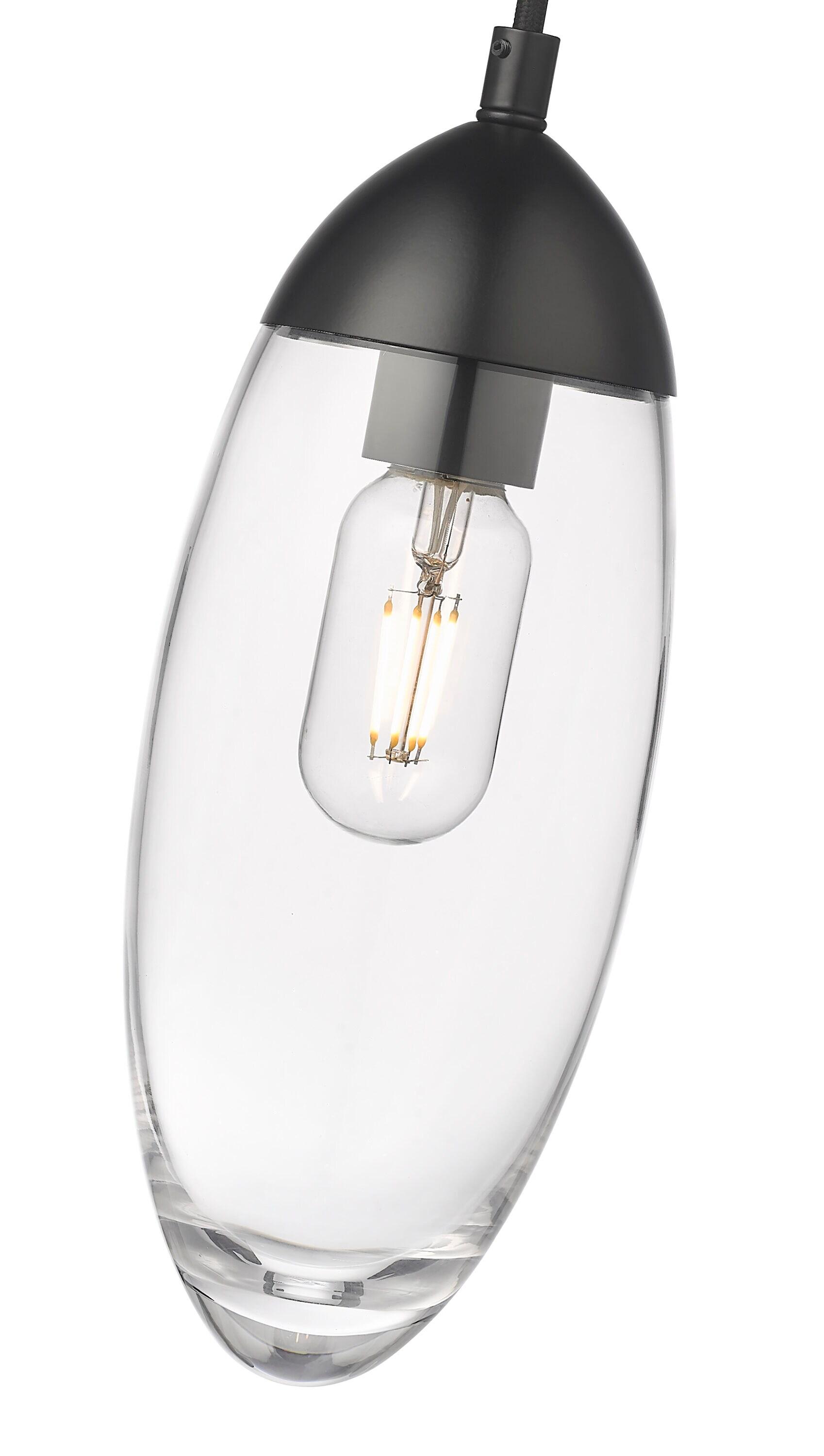 Z-Lite Arden 1 - Light Pendant in  Matte Black