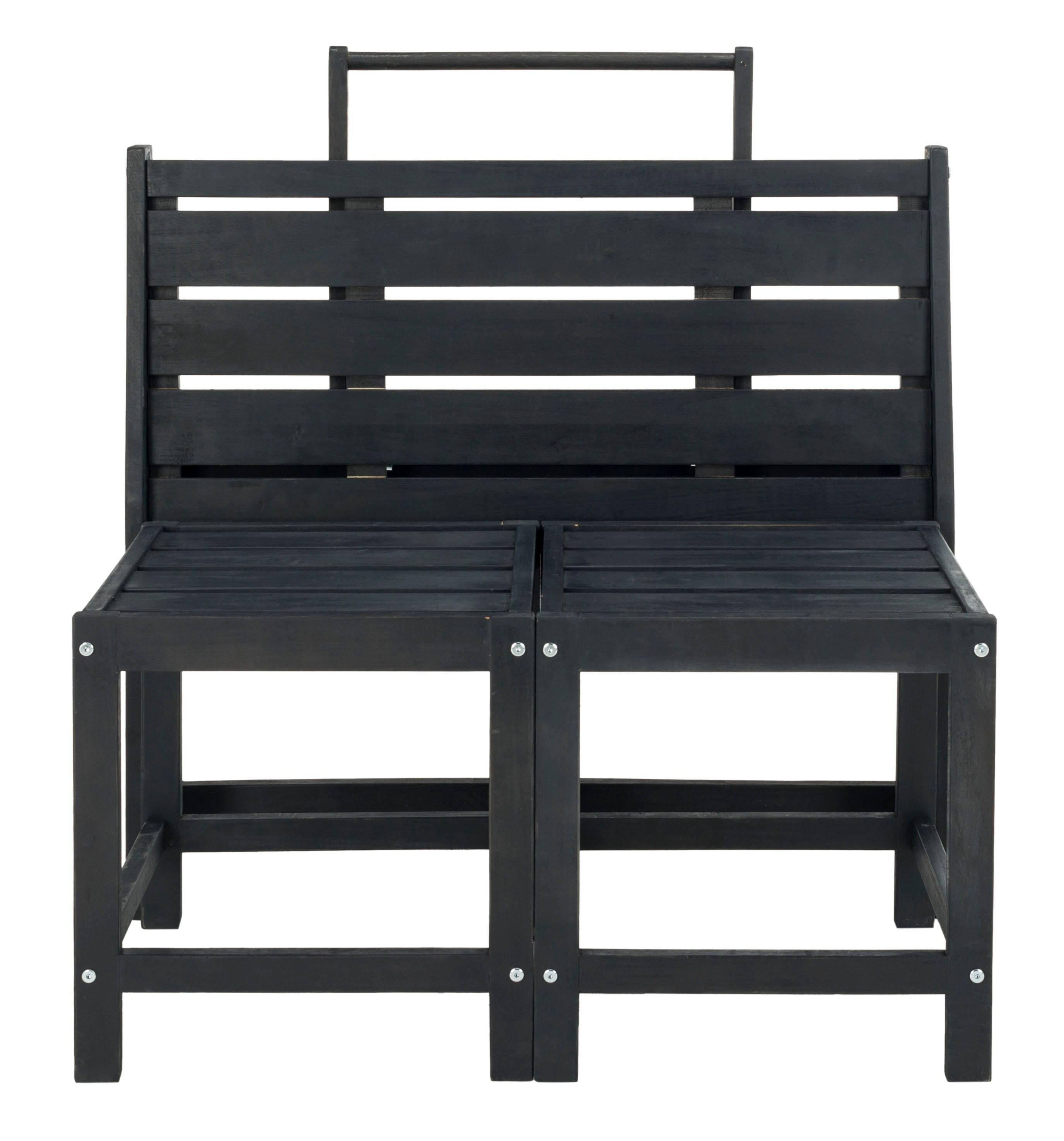 Belamy Transformer Bench - Outdoor - PAT6752 - Dark Slate Gray - Safavieh