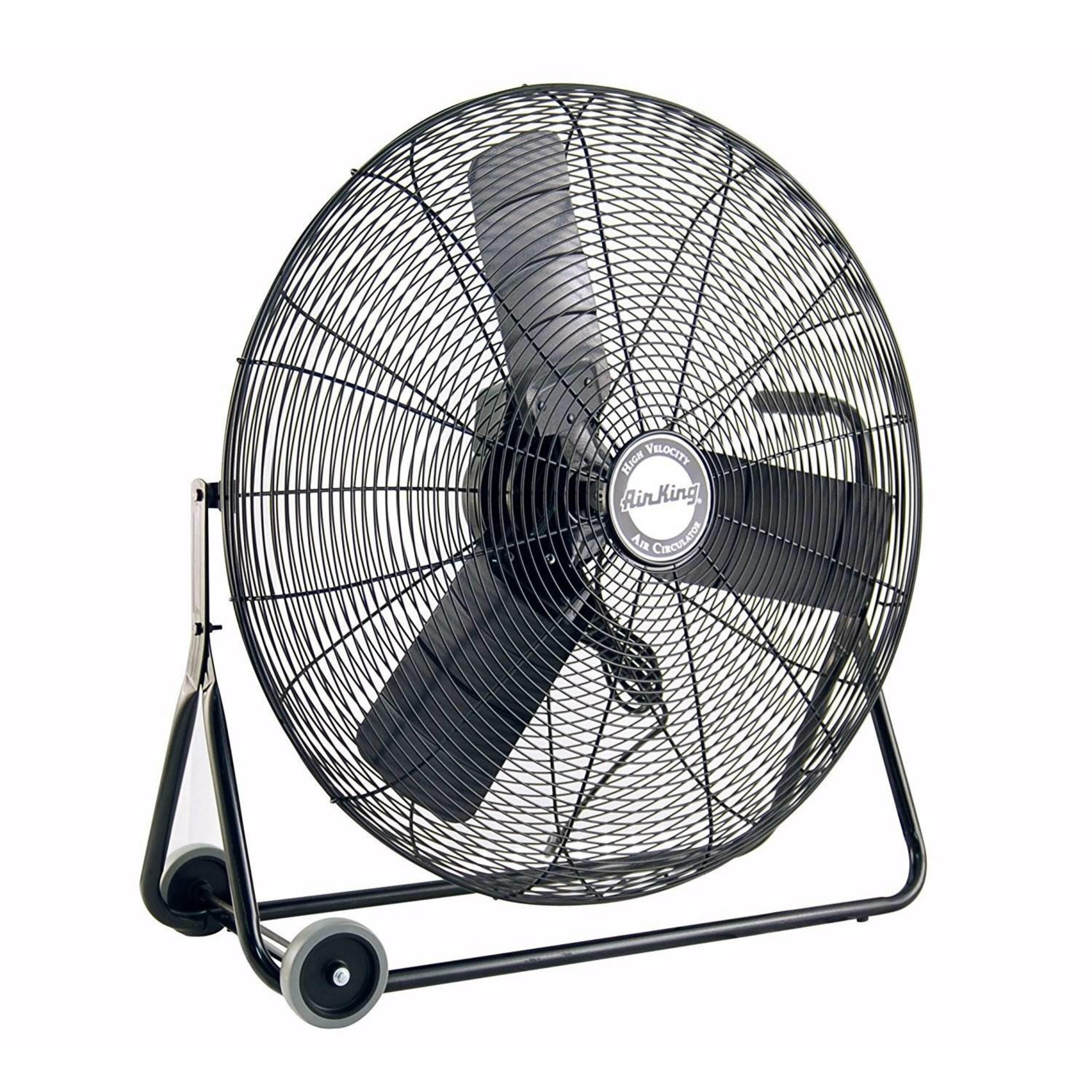 Air King Air King 3-Speed Indoor Industrial Open Motor Pivoting Floor Fan
