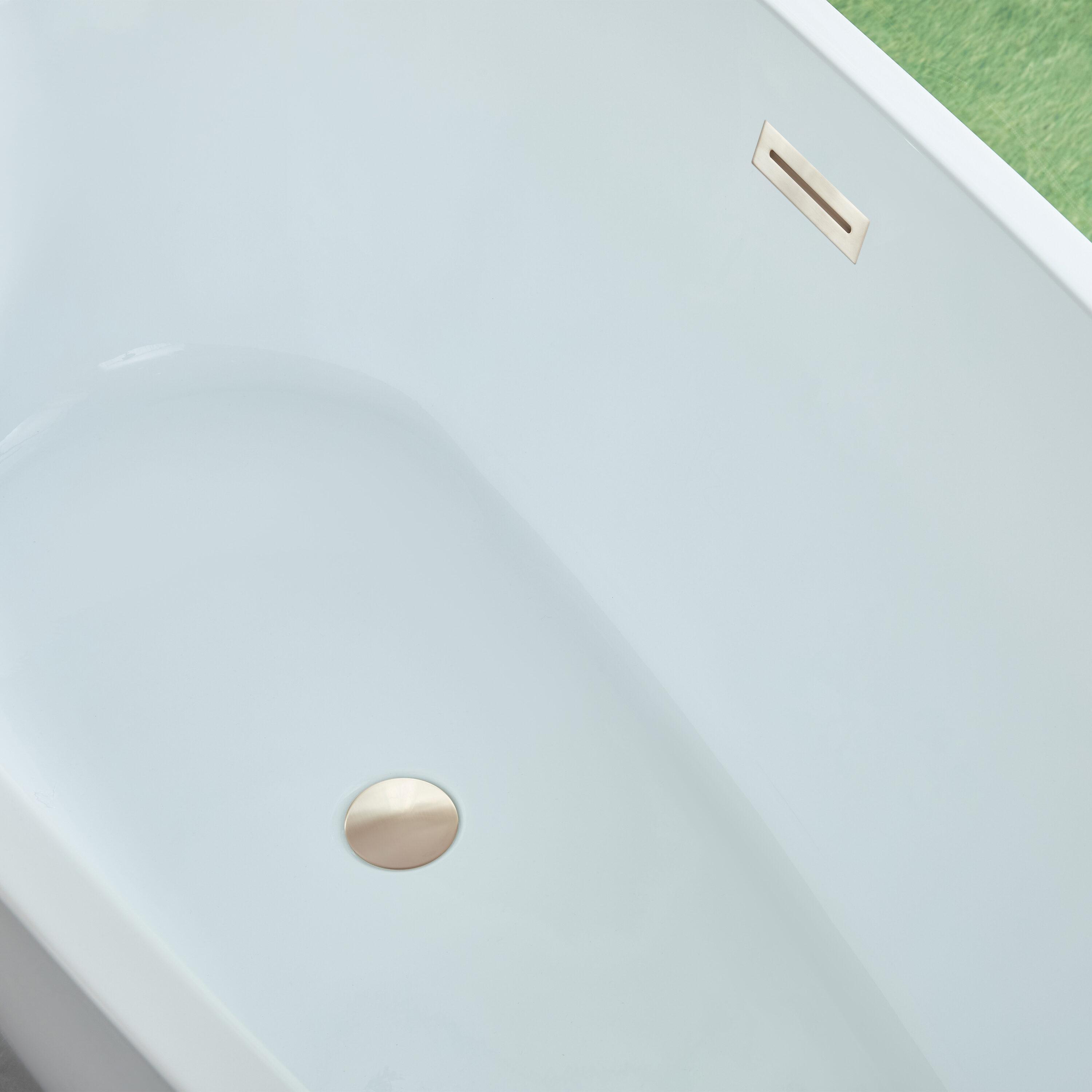 Freestanding Soaking Acrylic Bathtub