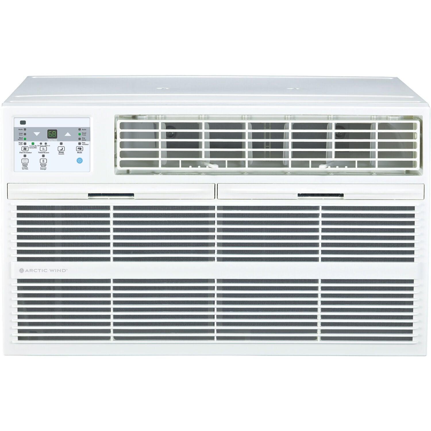 Arctic Wind 12000 BTU Through The Wall Air Conditioner for 550 Square Feet with Heater and Remote Included