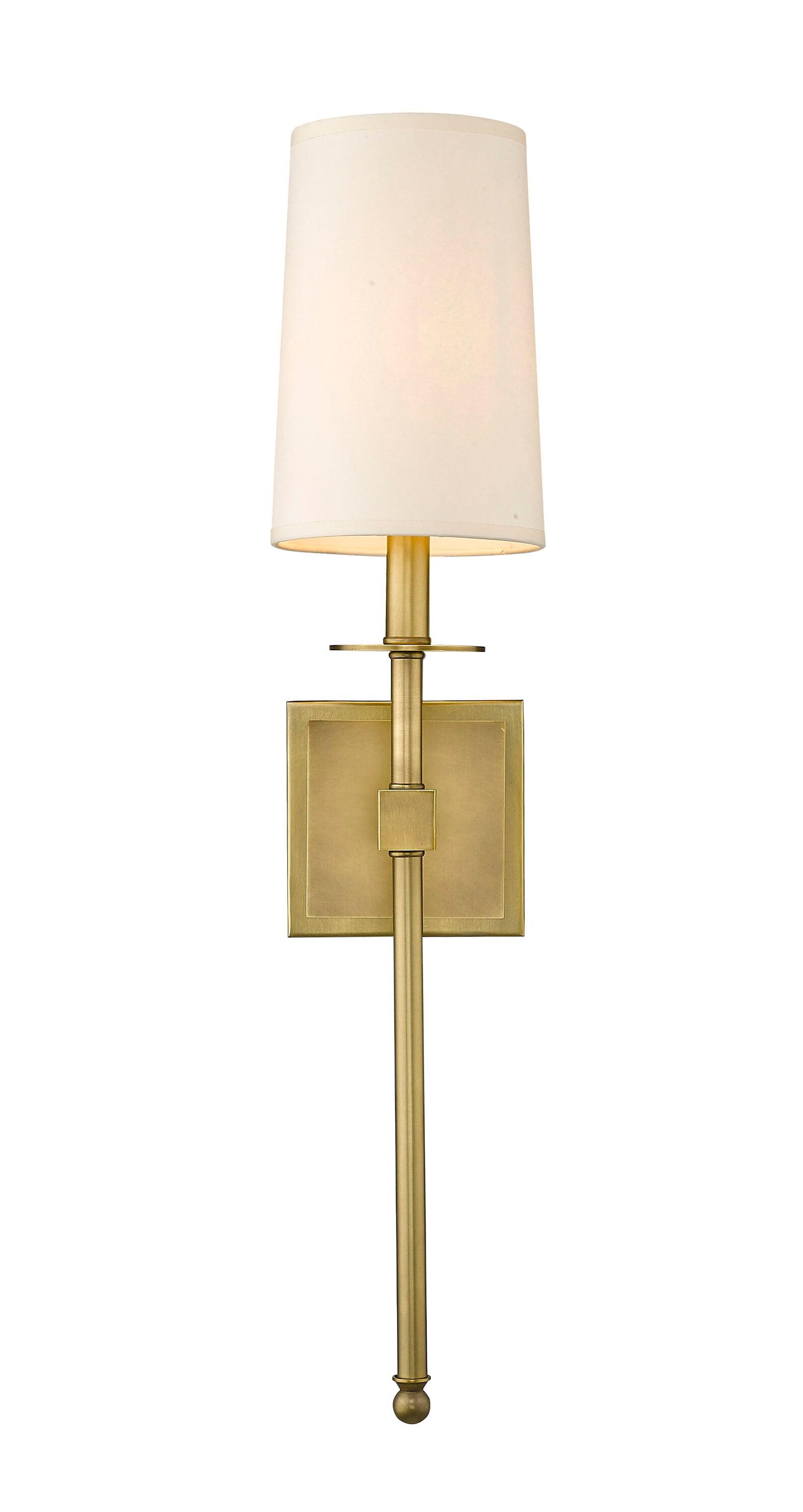 Z-Lite Camila 1 - Light Wall Light in  Rubbed Brass