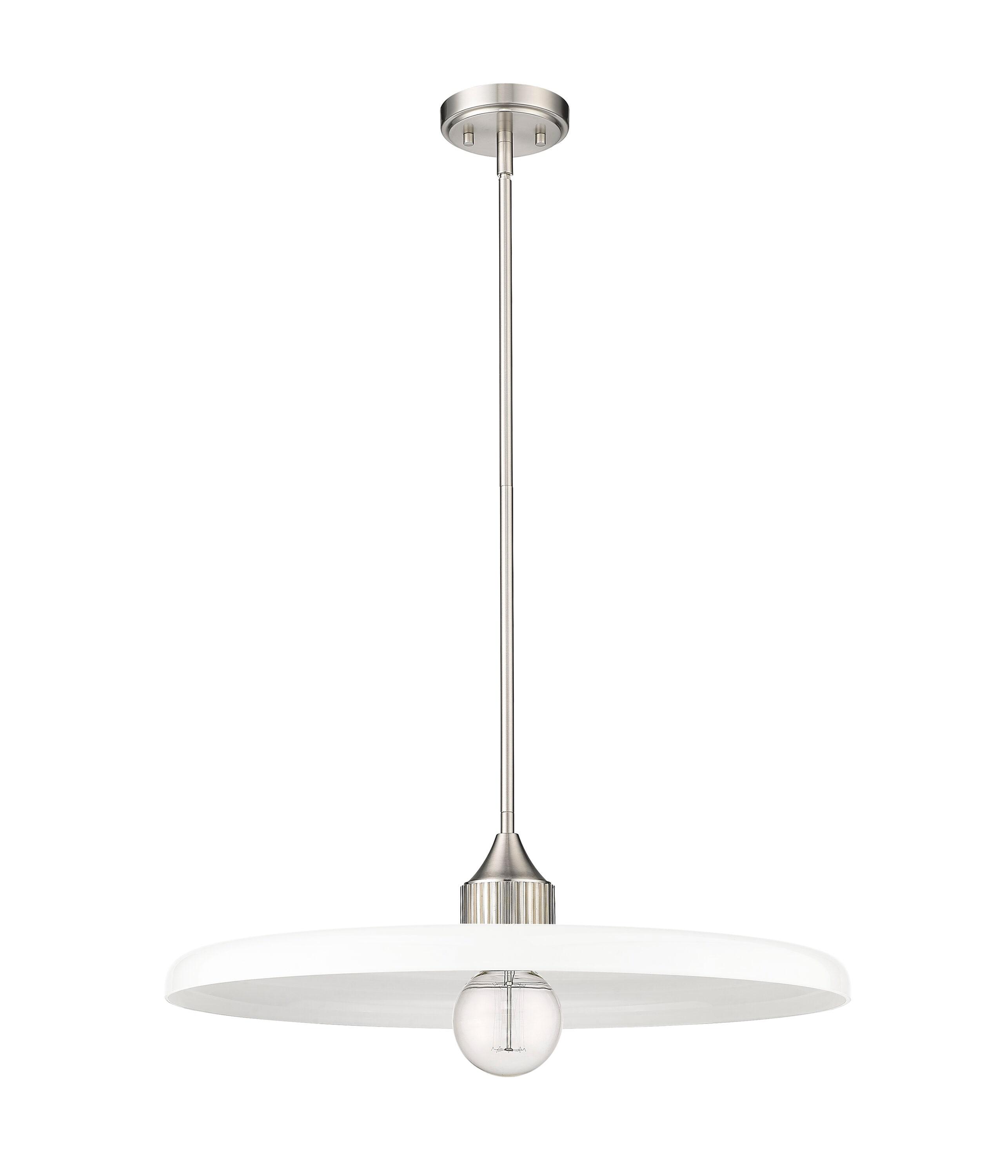 Z-Lite Paloma 1 - Light Pendant in  Brushed Nickel