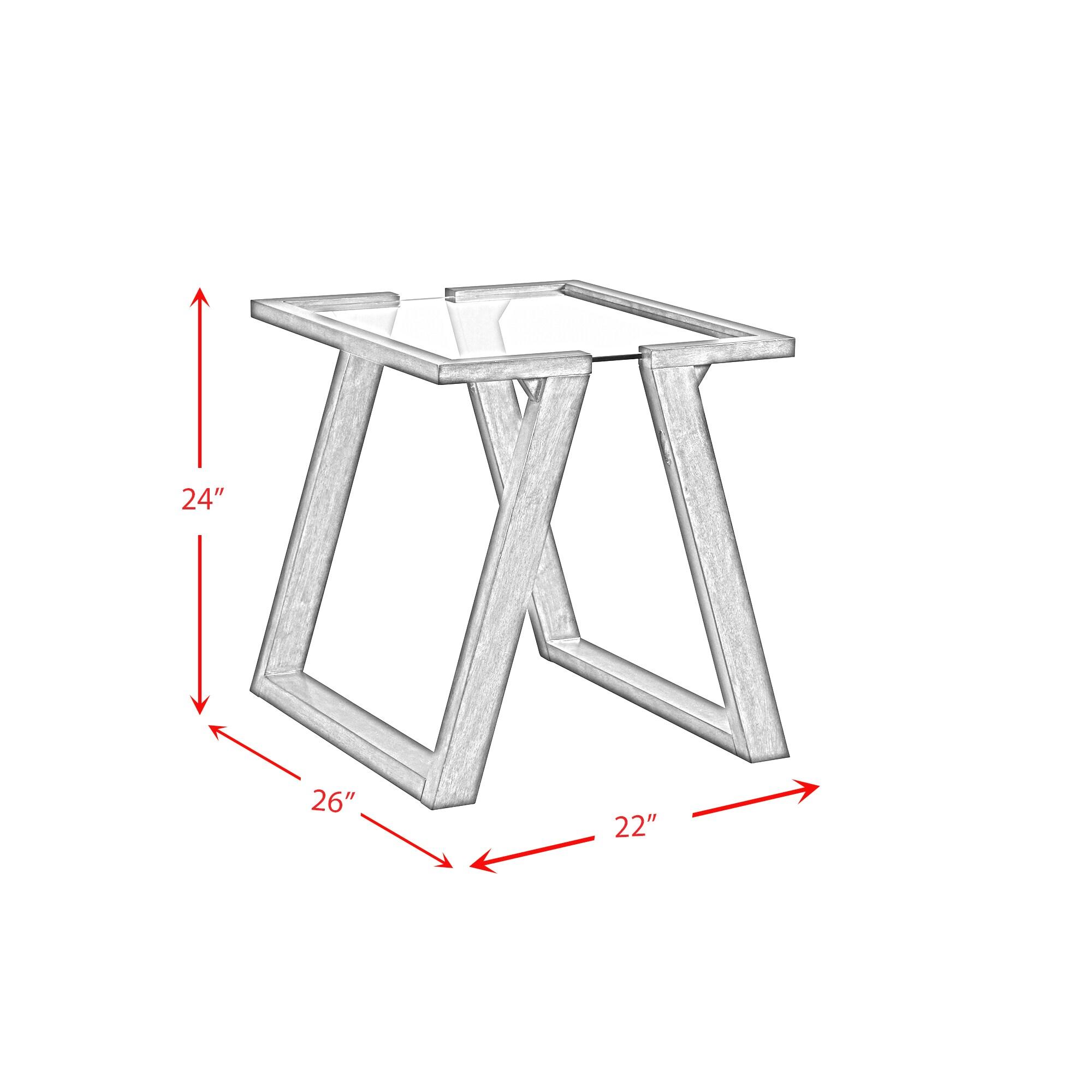 Kai End Table Dark Espresso - Picket House Furnishings