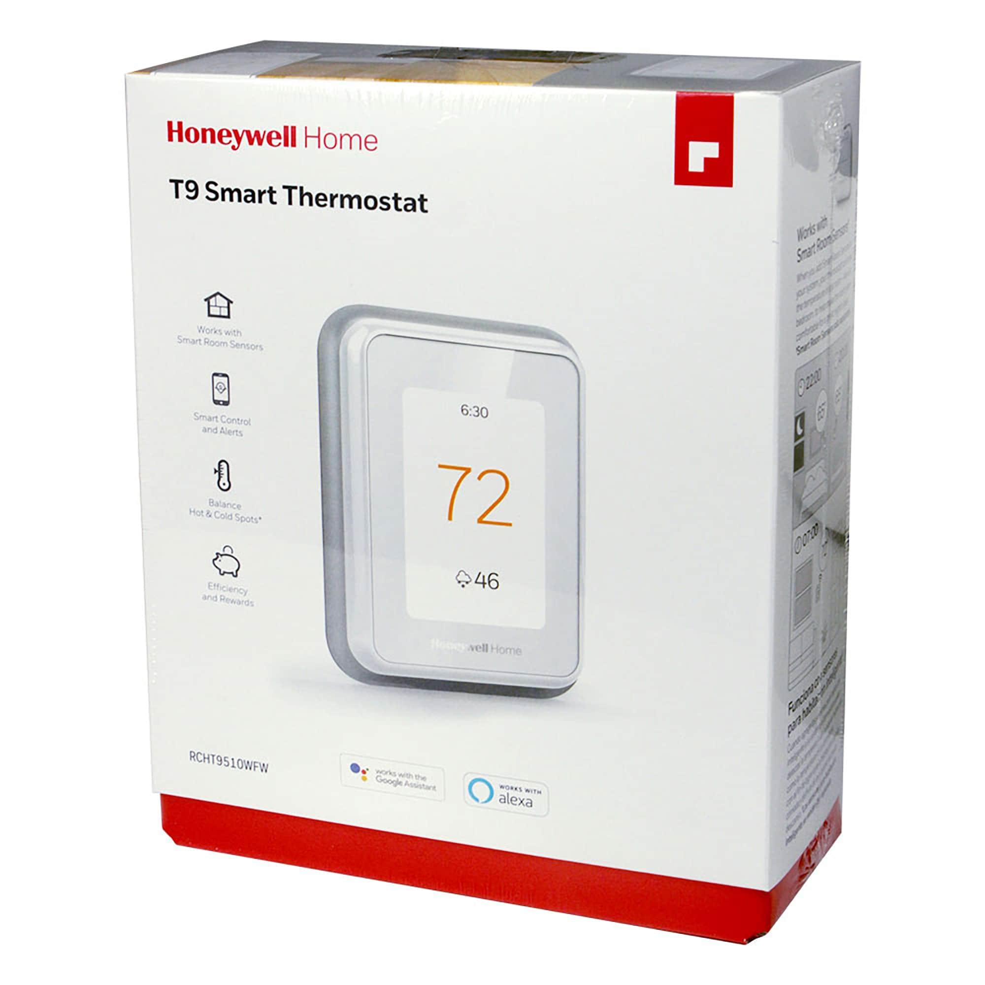 Honeywell T9 Smart Programmable Touch-Screen Wi-Fi Thermostat White