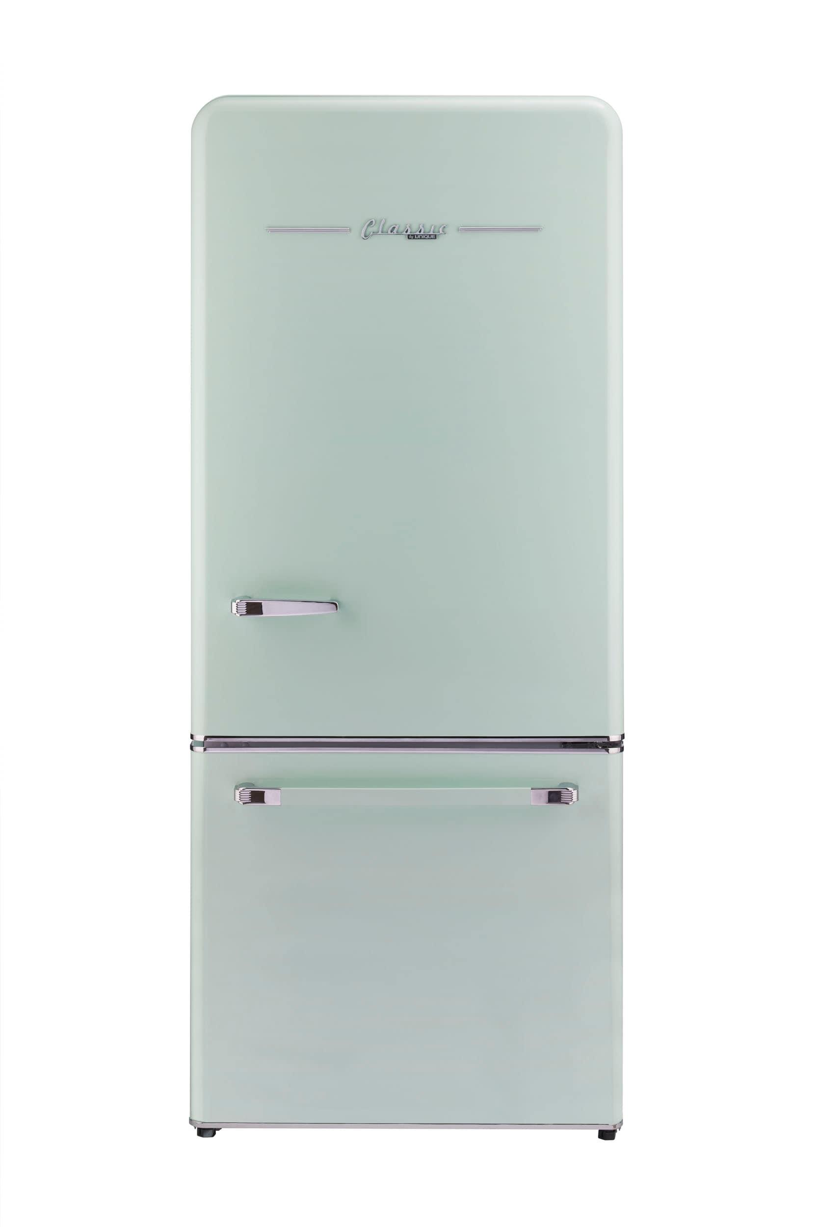 Unique Appliances Classic Retro 30" Frost-Free 17.7 cu. ft. Energy Star Certified Bottom Freezer Refrigerator UGP-510L LG AC