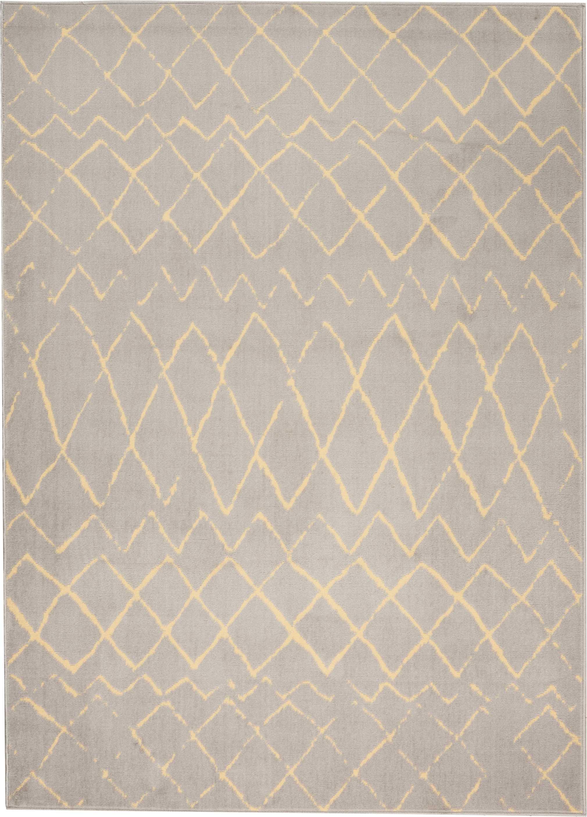 Nourison Grafix Grey Area Rug GRF04 5'3"X7'3"