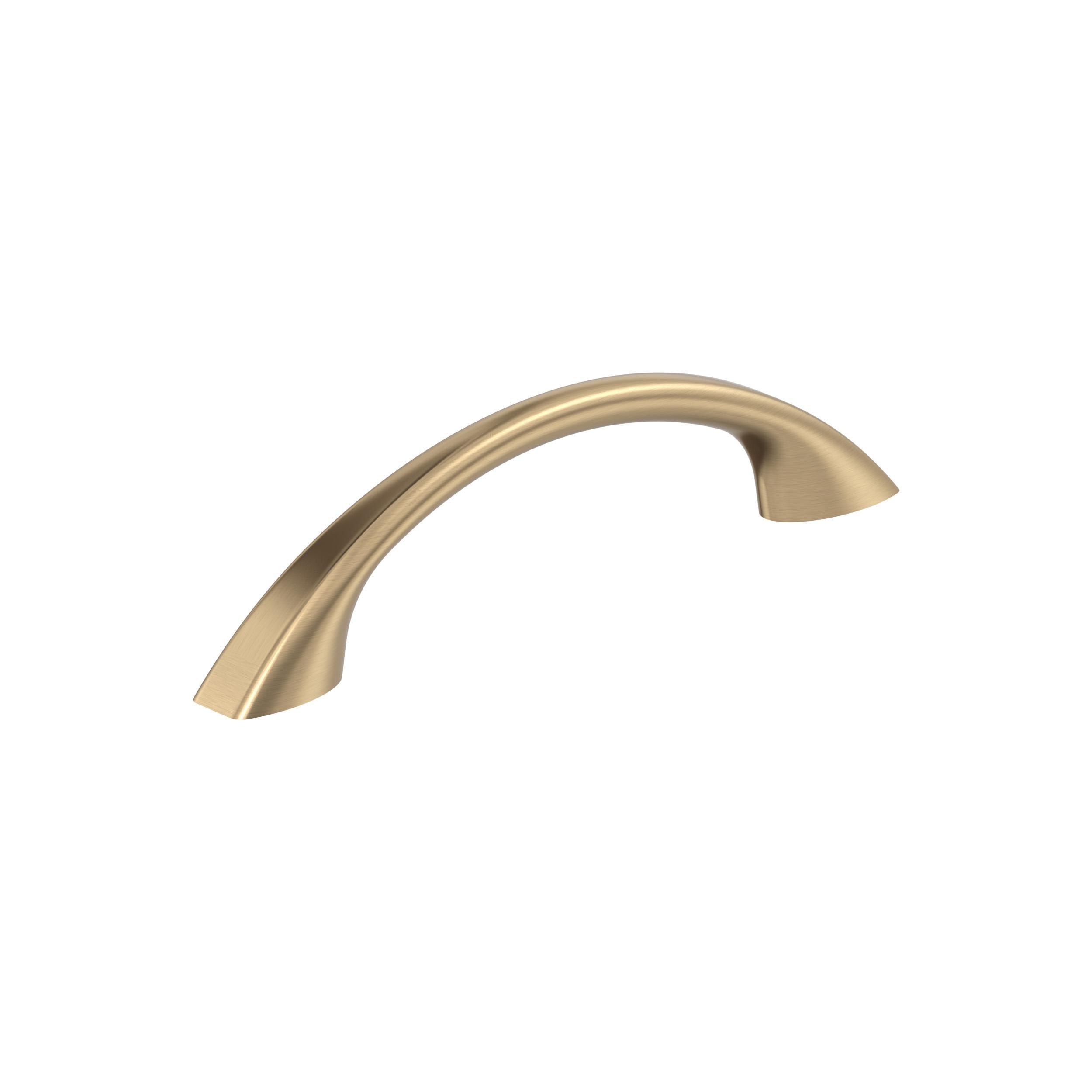 Vaile 3-3/4 inch (96mm) Center-to-Center Champagne Bronze Cabinet Pull