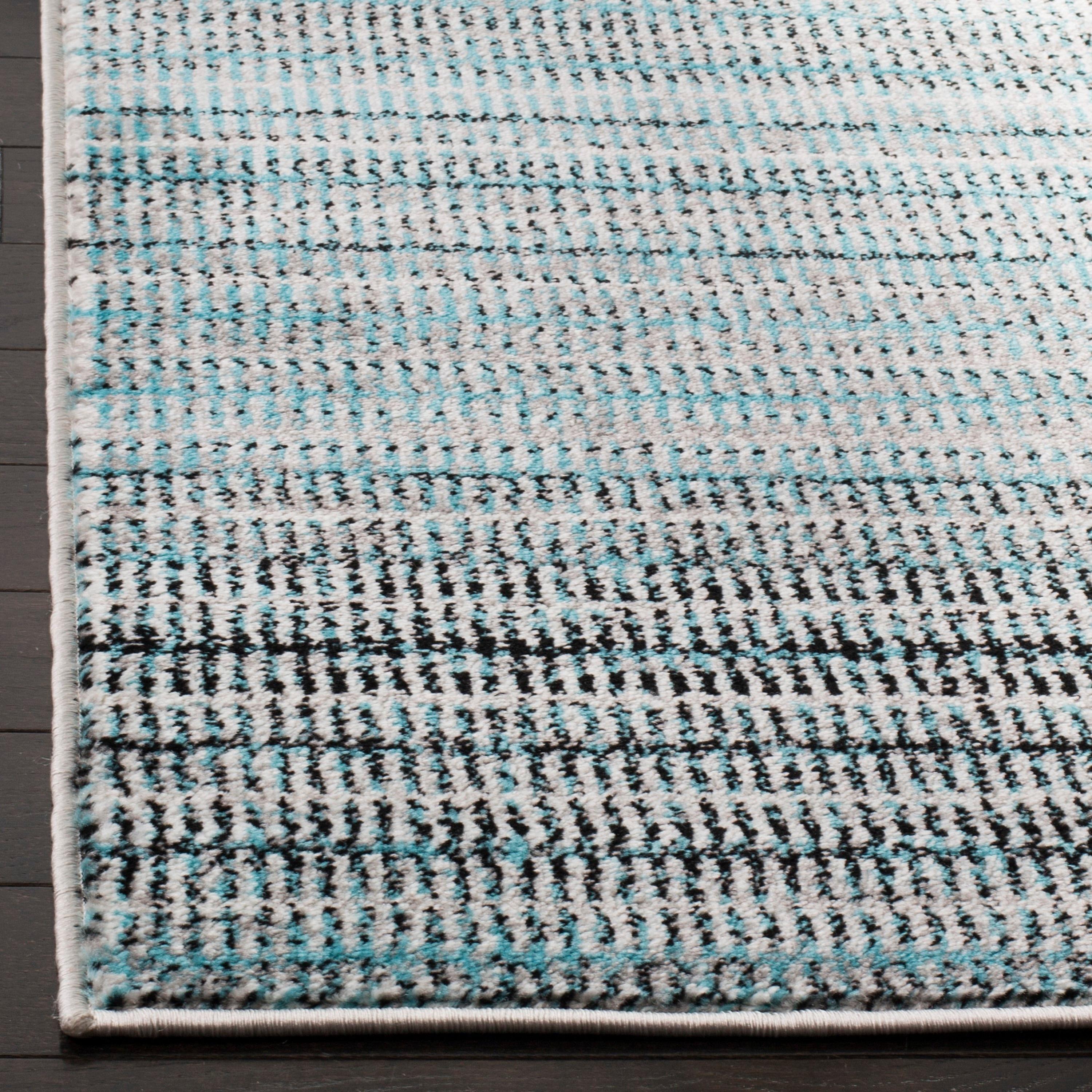 SAFAVIEH Skyler Constantina Striped Area Rug, Blue/Grey, 10' x 14'