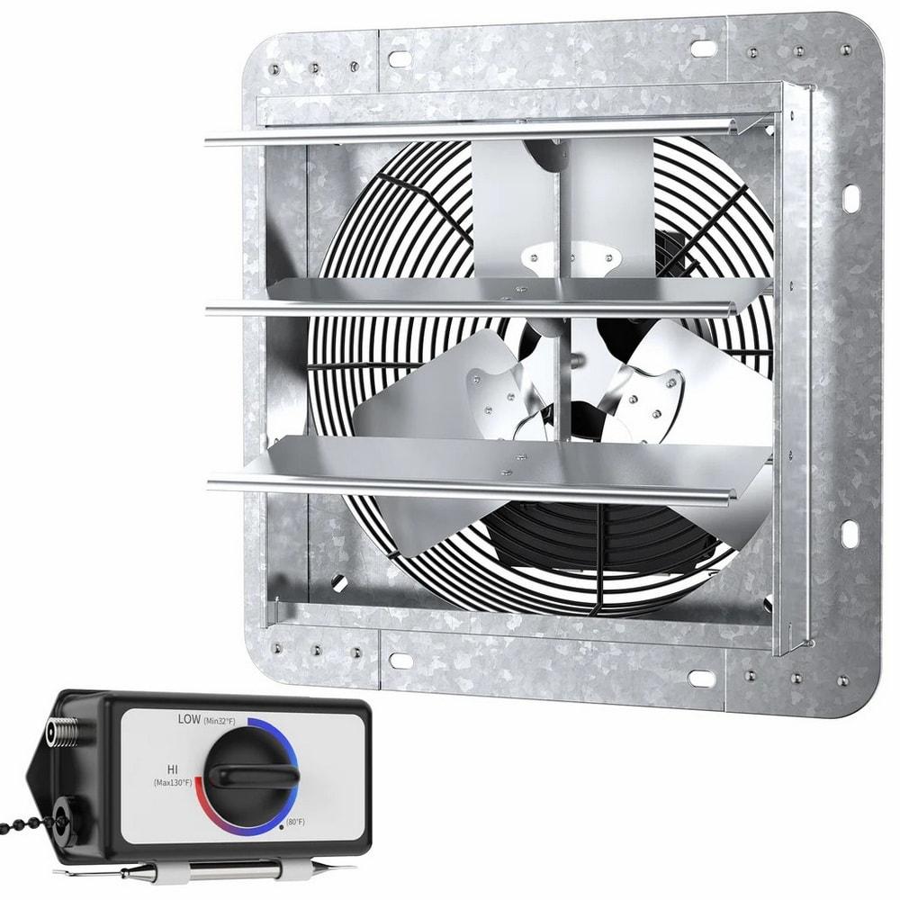 iLiving ILG8SF14V-T 14 Inch 3 Speed Attic Garage Growing Ventilation Exhaust Fan
