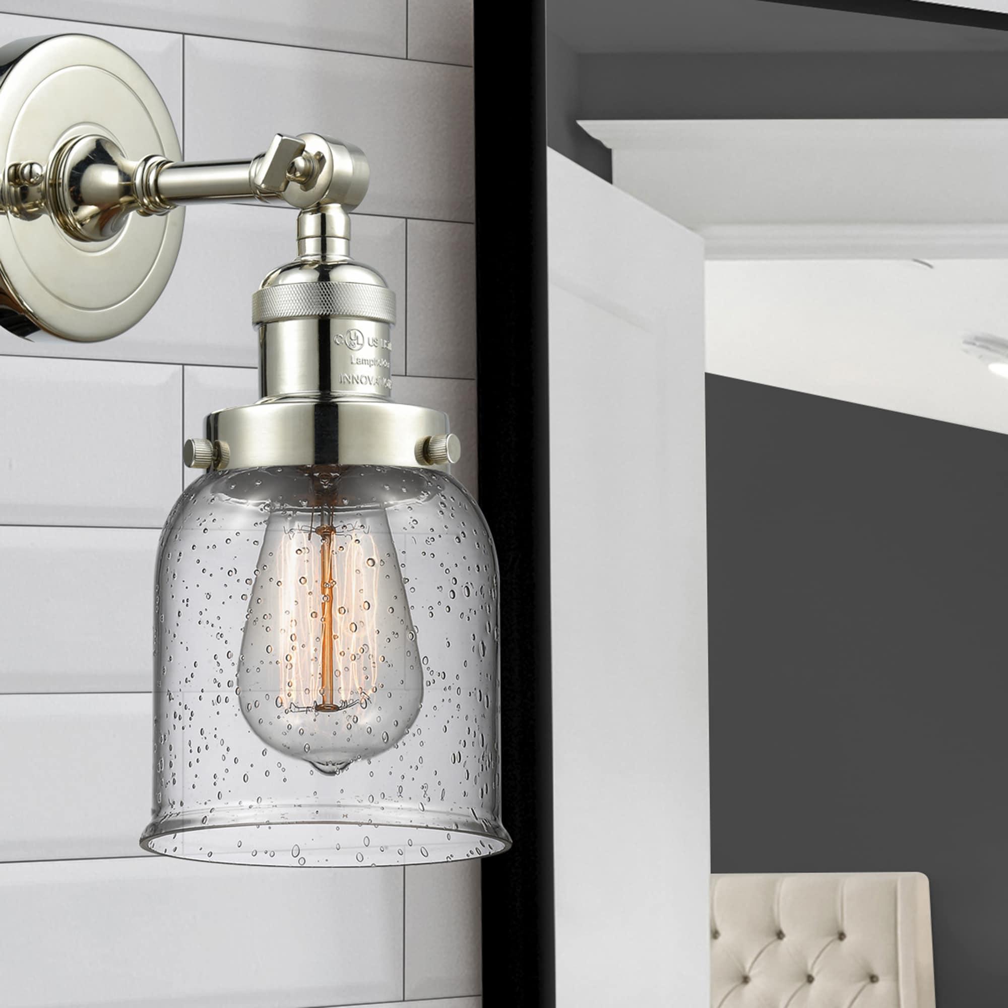 Innovations Lighting Bell 1 - Light Sconce in Polished Nickel