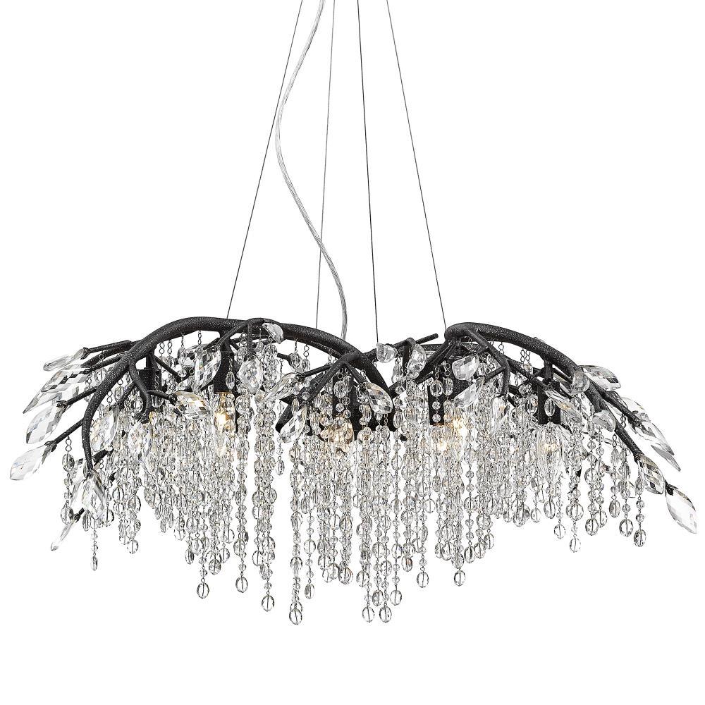 Willa Arlo™ Interiors Montriel 12 - Light Unique / Statement Geometric Chandelier with Crystal Accents & Reviews | Wayfair