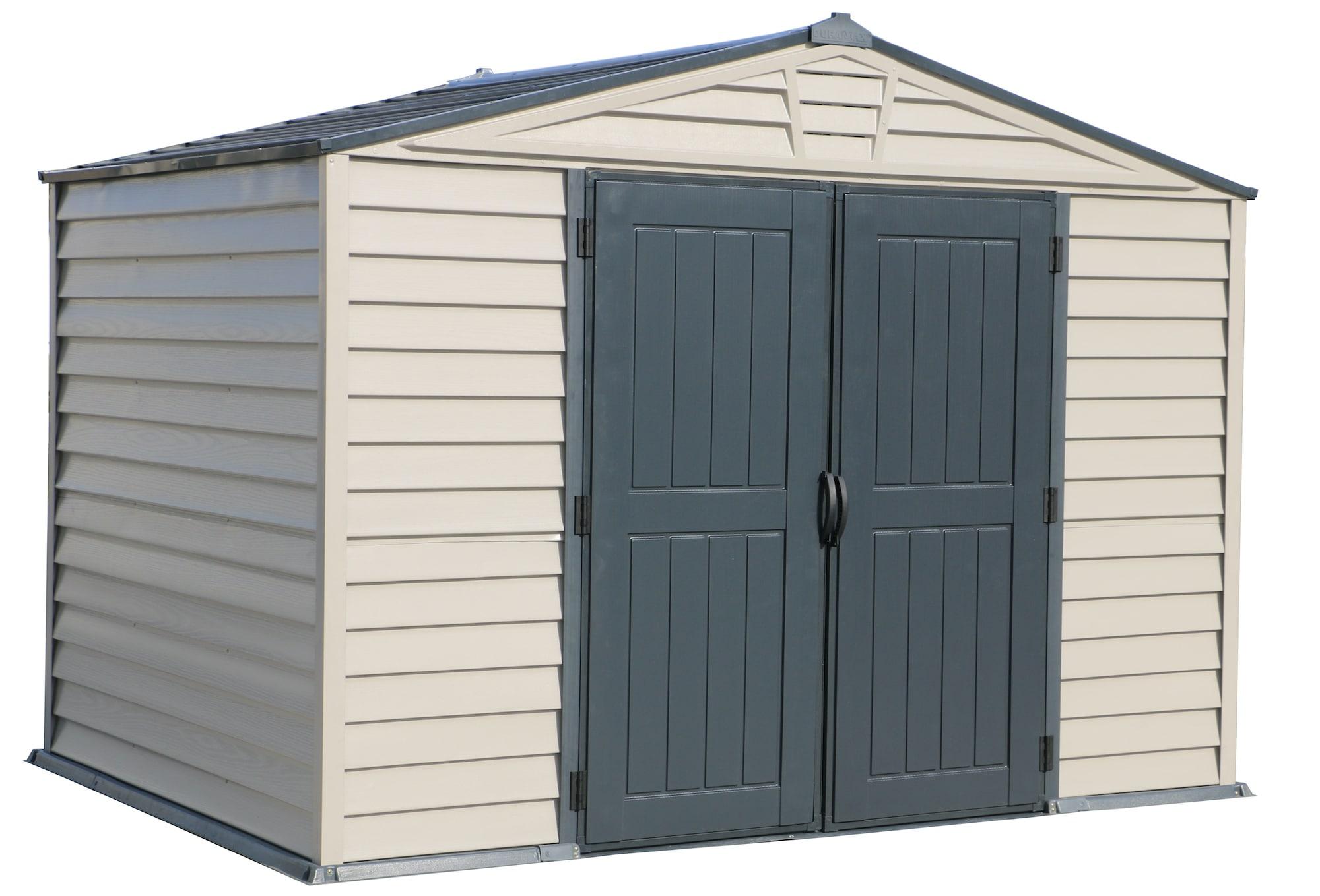 Storemax Plus 10 ft. W x 8 ft. D Vinyl Storage Shed