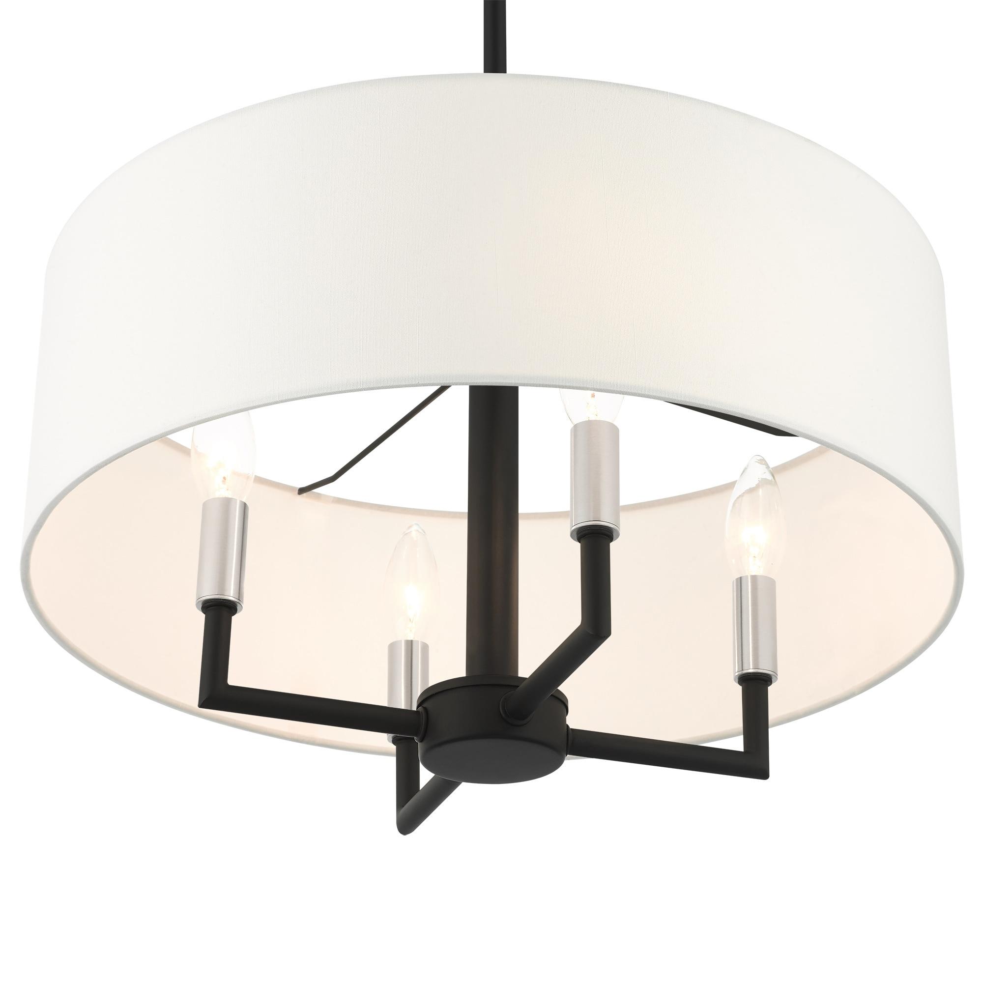 Livex Lighting Meridian 4 - Light Pendant in  Black