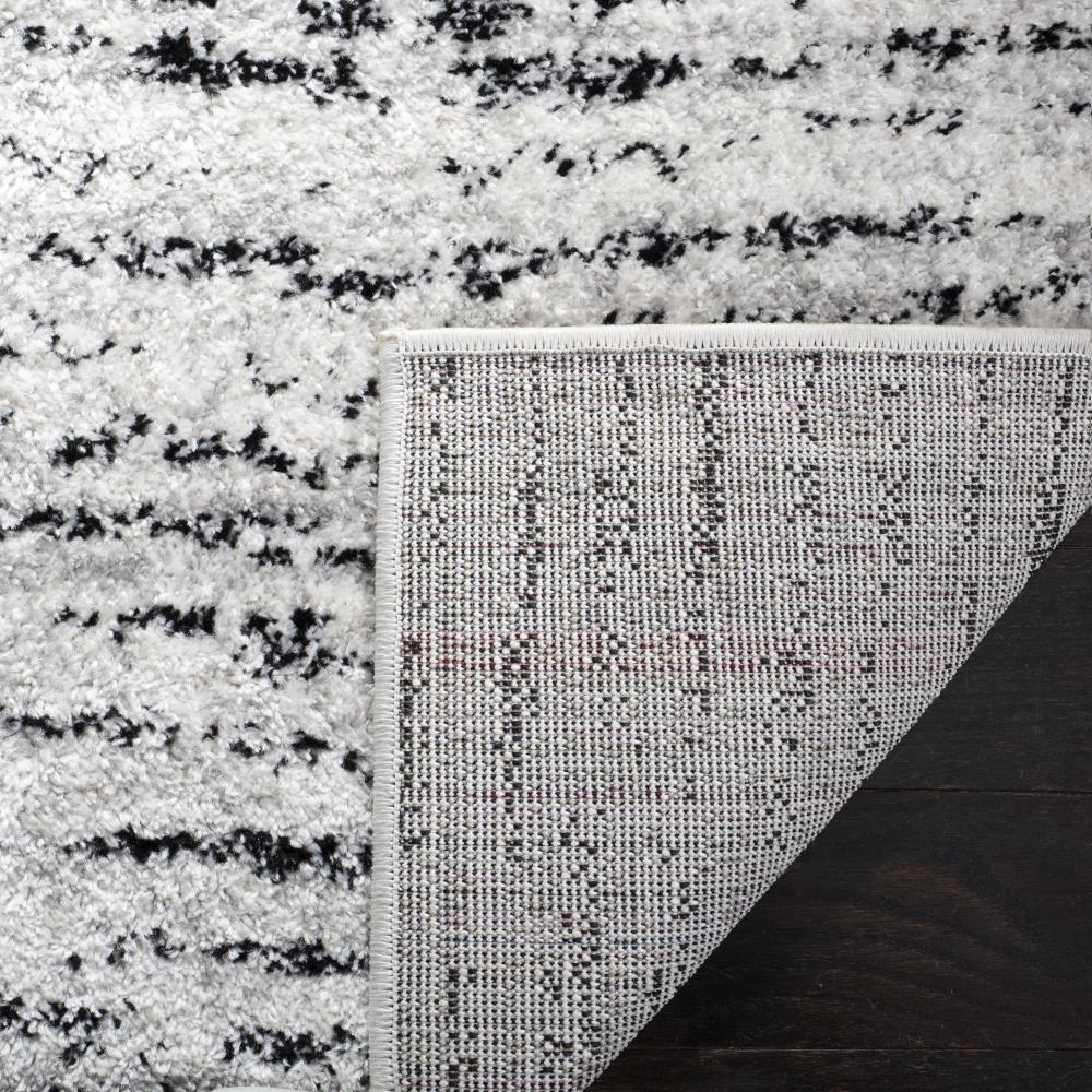 Adirondack ADR117 Machine Made Indoor Area Rug - Ivory/Silver - 8'x10' - Safavieh