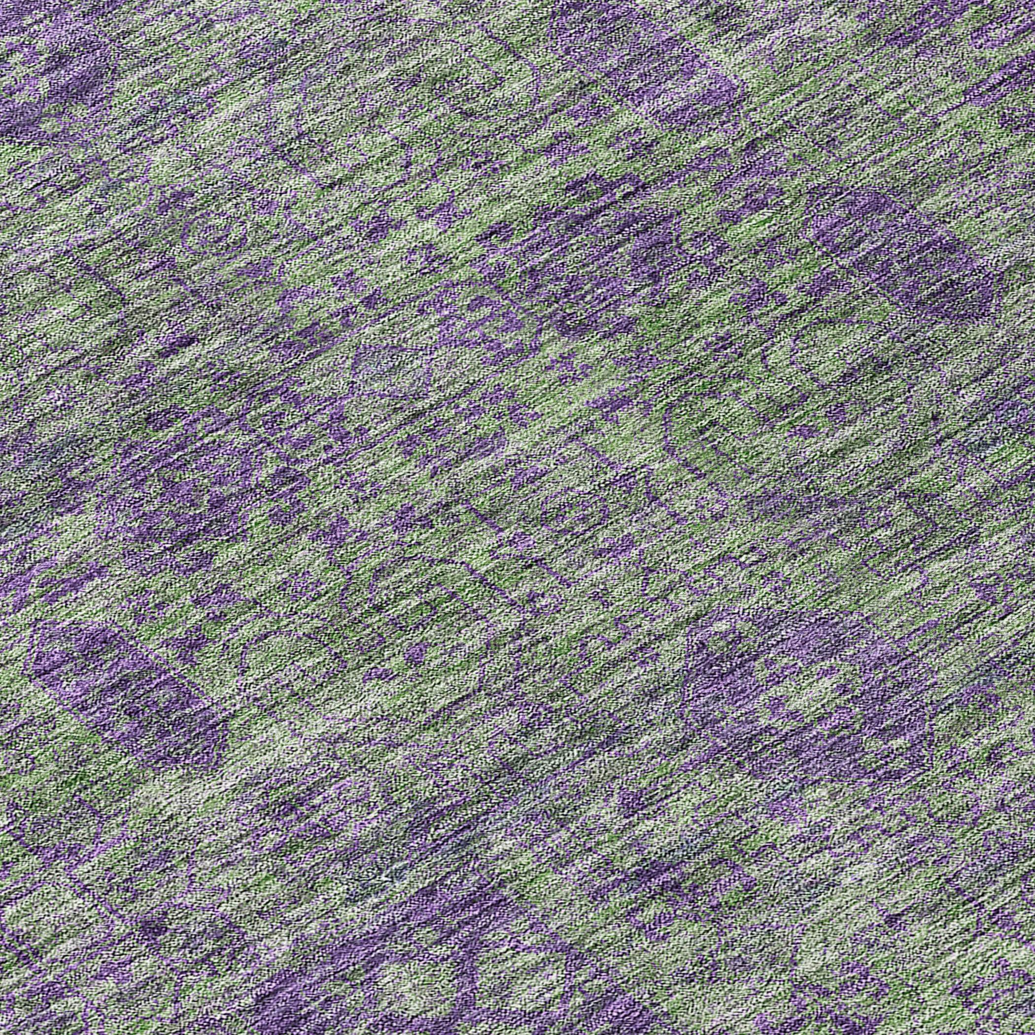 Addison Rugs Chantille Indoor/Outdoor Transitional Panel Fern Washable Rectangle Rug, 1'8" x 2'6"