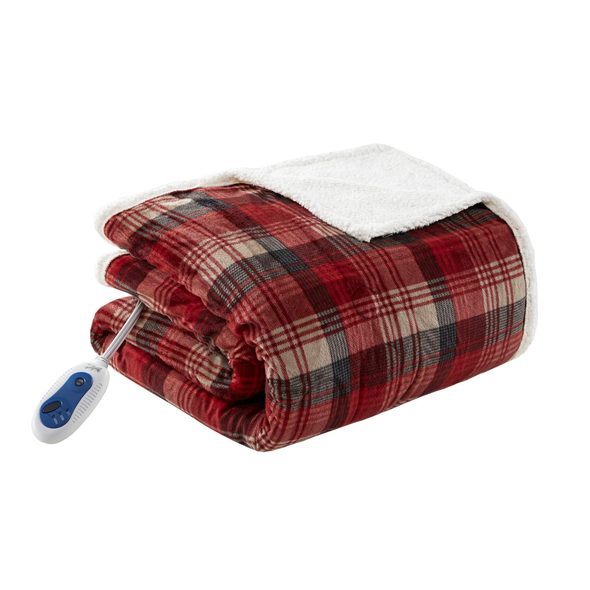 Woolrich Tasha Oversized Mink to Berber Heated Throw