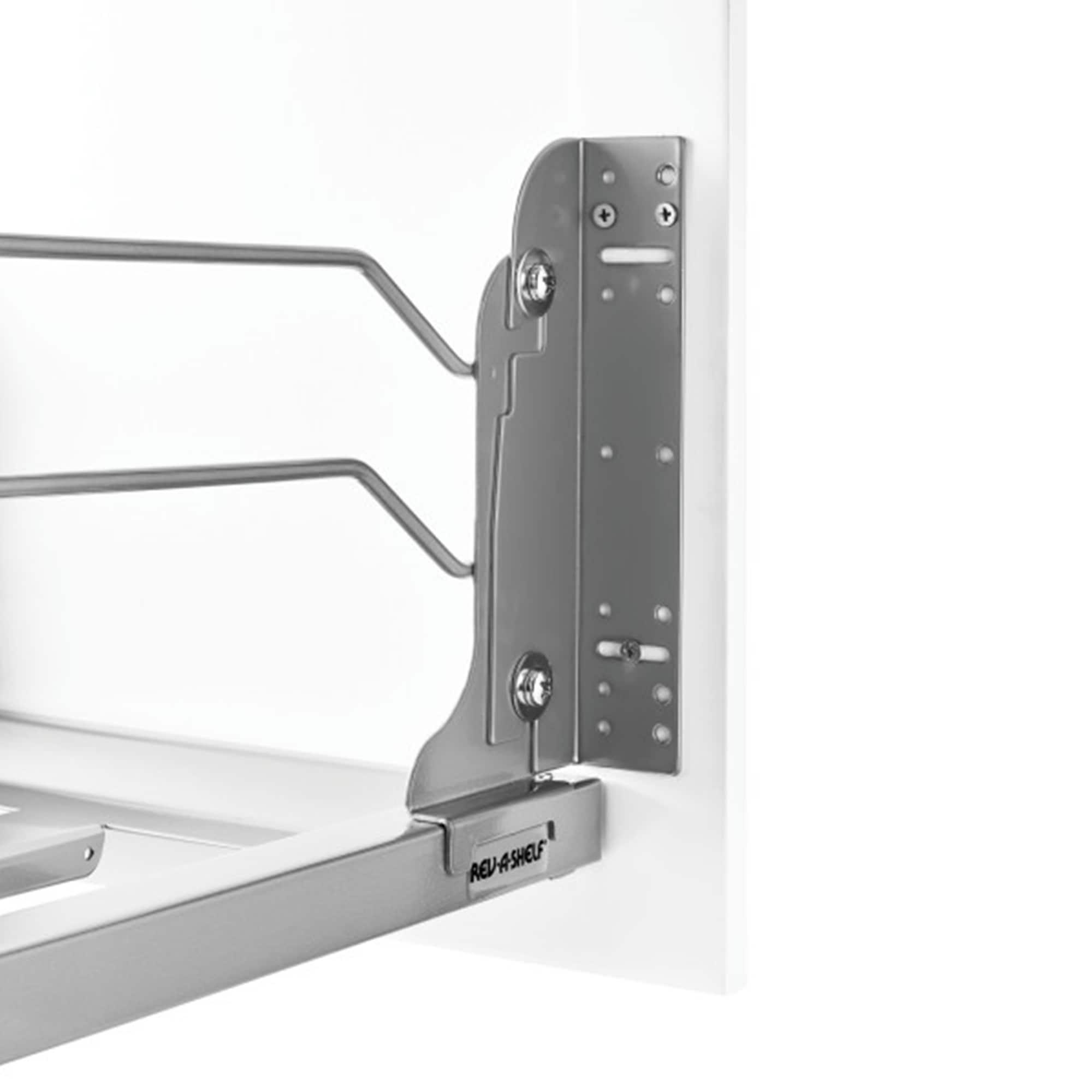 Rev-A-Shelf Double Pull Out Trash Can 35 Qt with Soft-Close