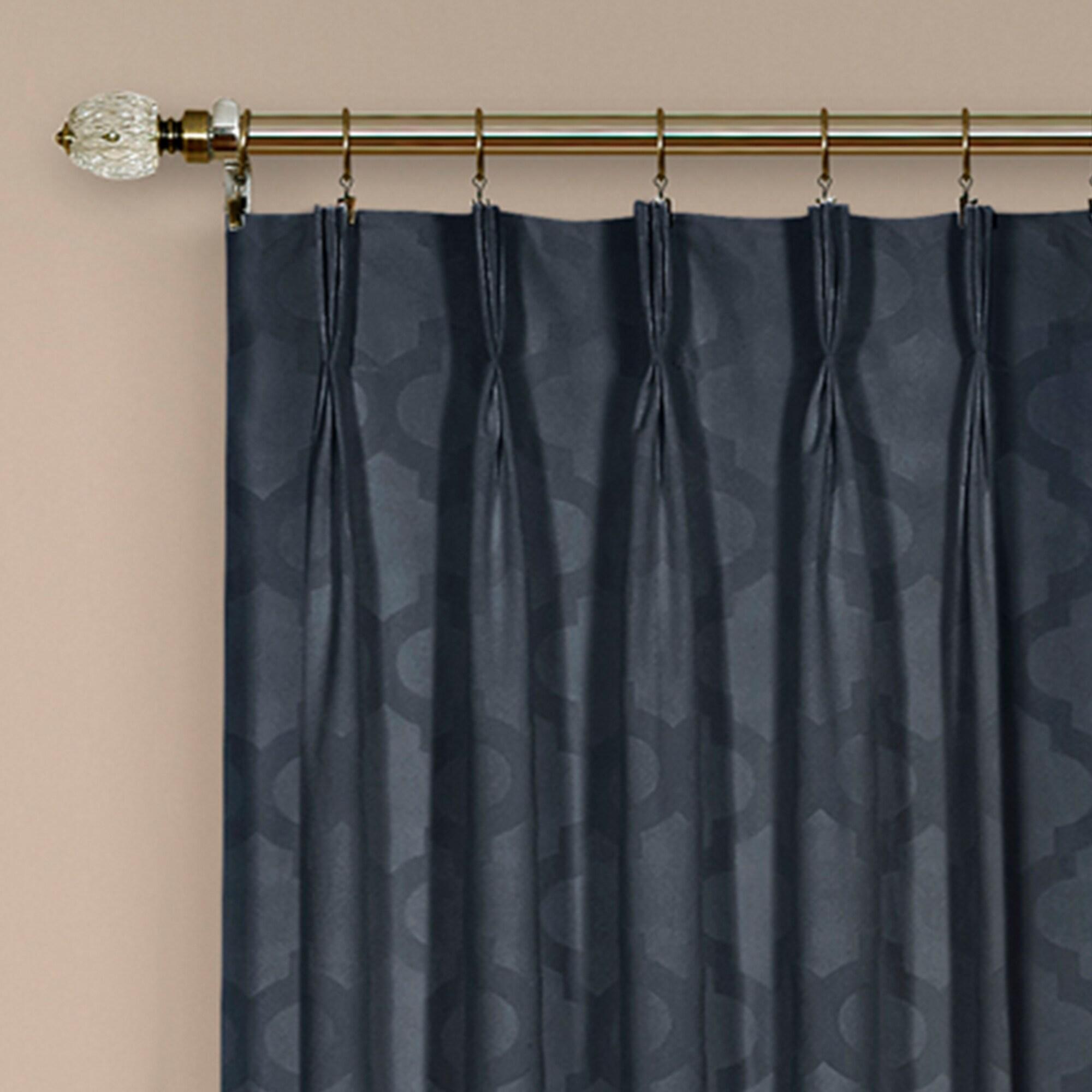 Achim Windsor Pinch Pleat Window Curtain Panel