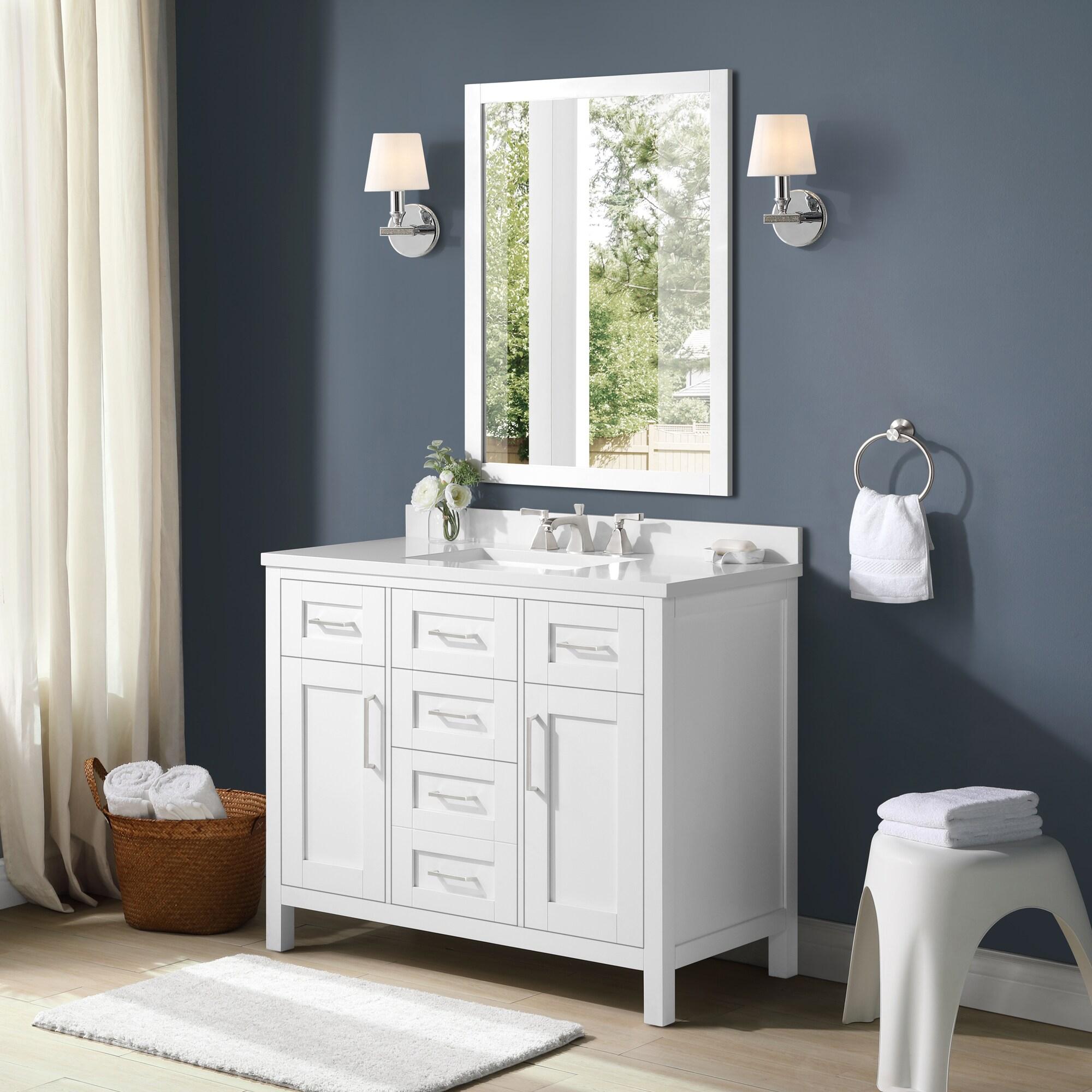 OVE Decors Tahoe 42" Single Bathroom Vanity Set with Mirror