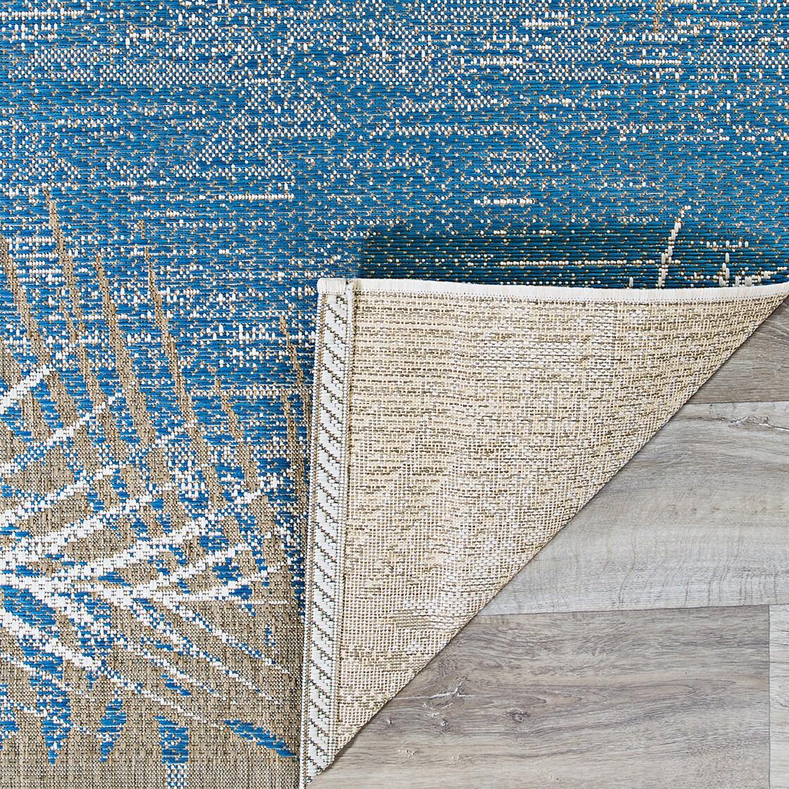 Couristan Monaco Tropical Palms Indoor/Outdoor Area Rug