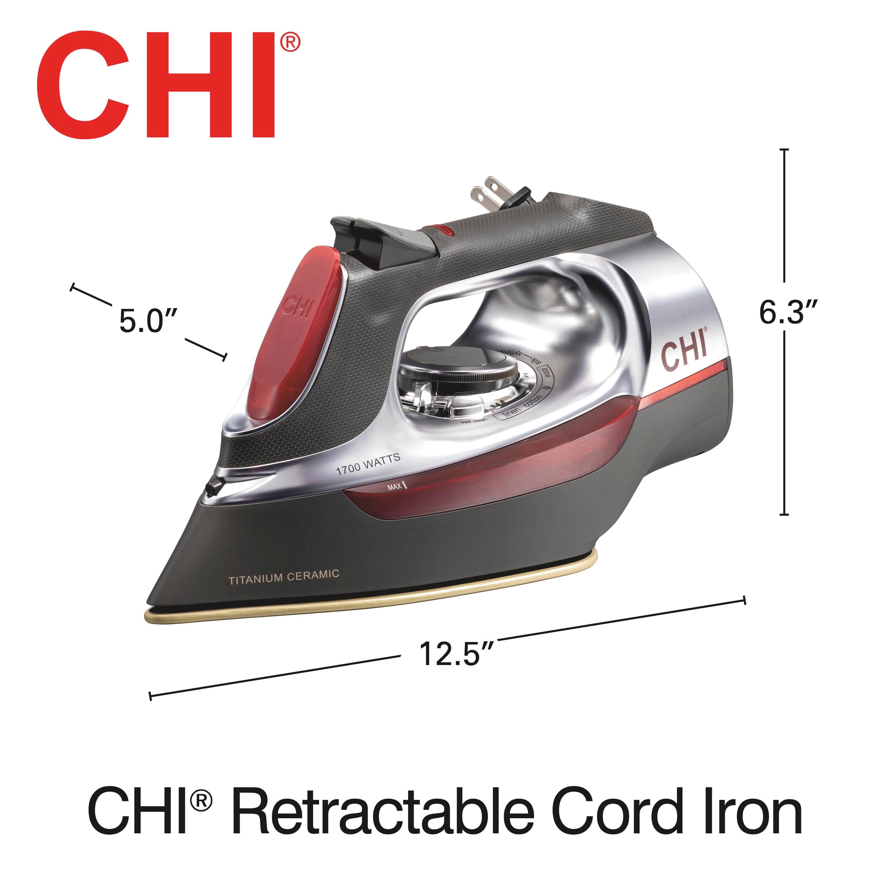 CHI CHI 1700 Watt Non Stick Soleplate Iron