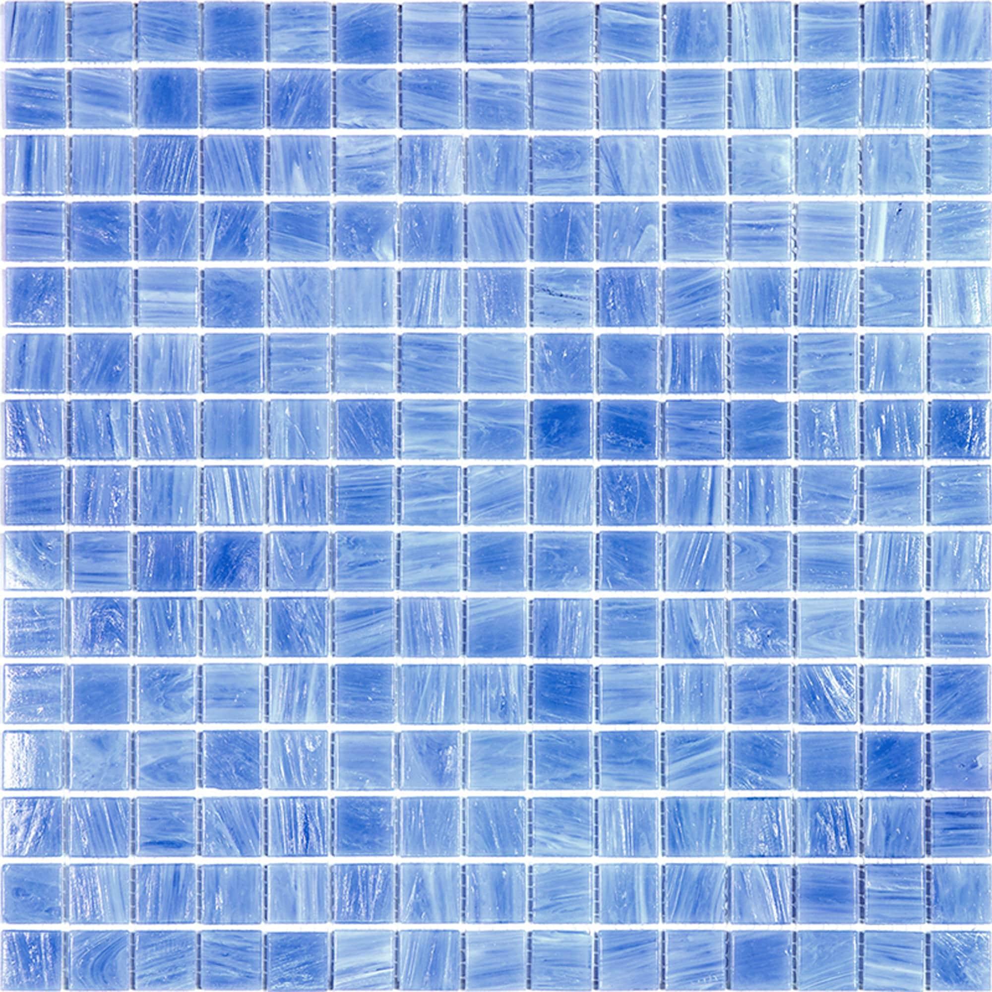 Celestial 0.8" x 0.8" Glass Grid Mosaic Wall & Floor Tile