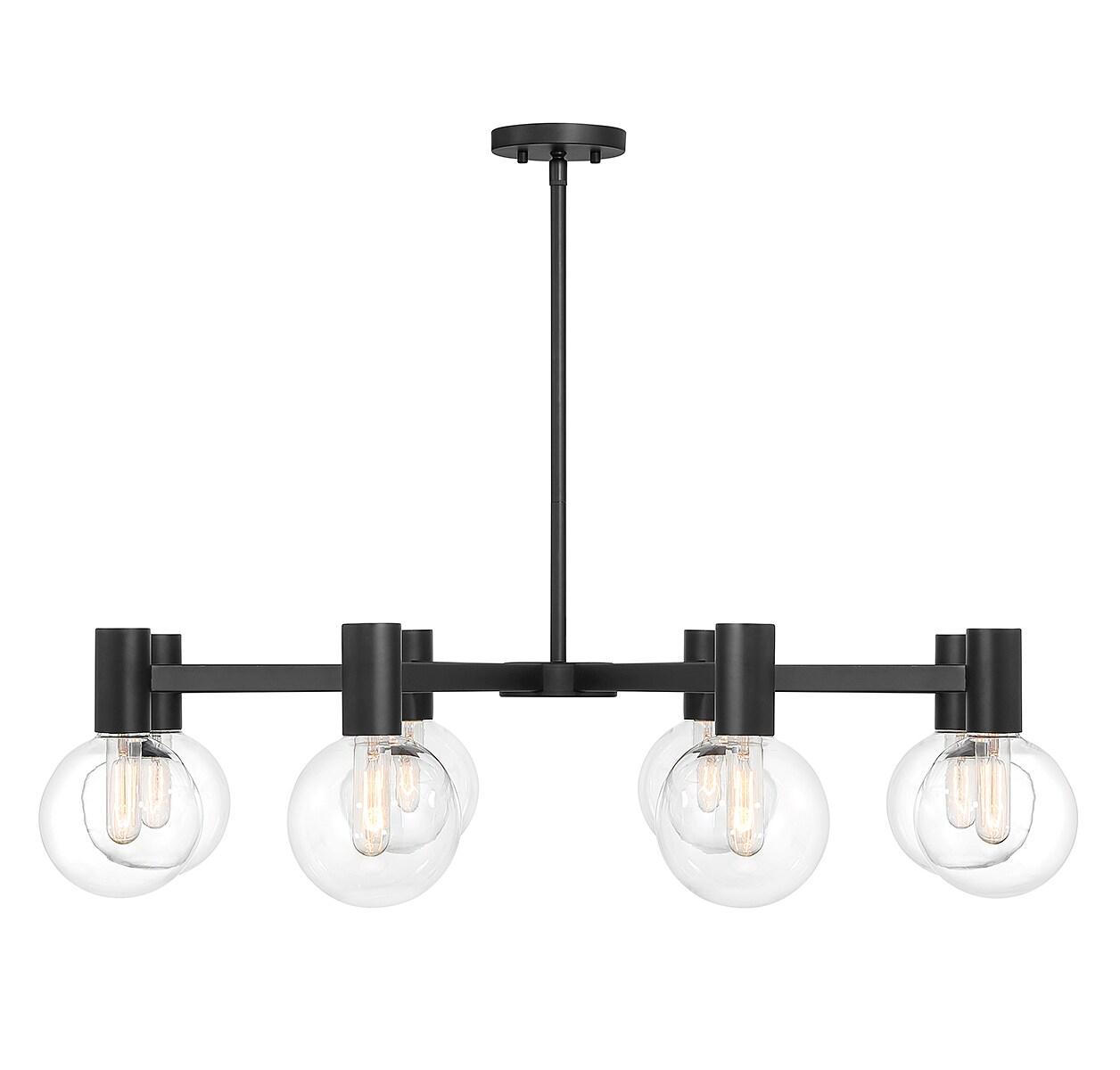 Savoy House Wright 8 - Light Chandelier in  Matte Black