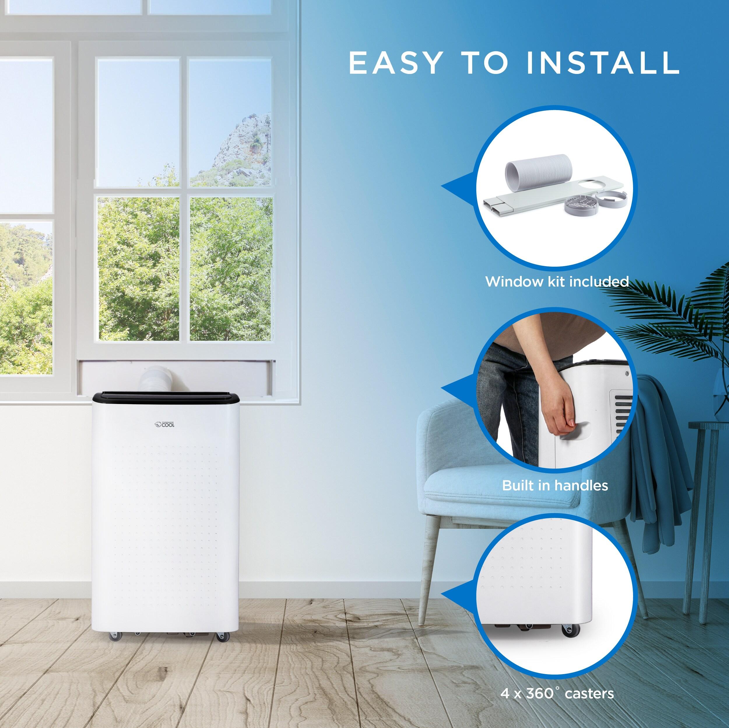 Commercial Cool 8,150 BTU SACC/CEC Portable Air Conditioner, 550 Sq. Ft., 12,000 BTU ASHRAE 128