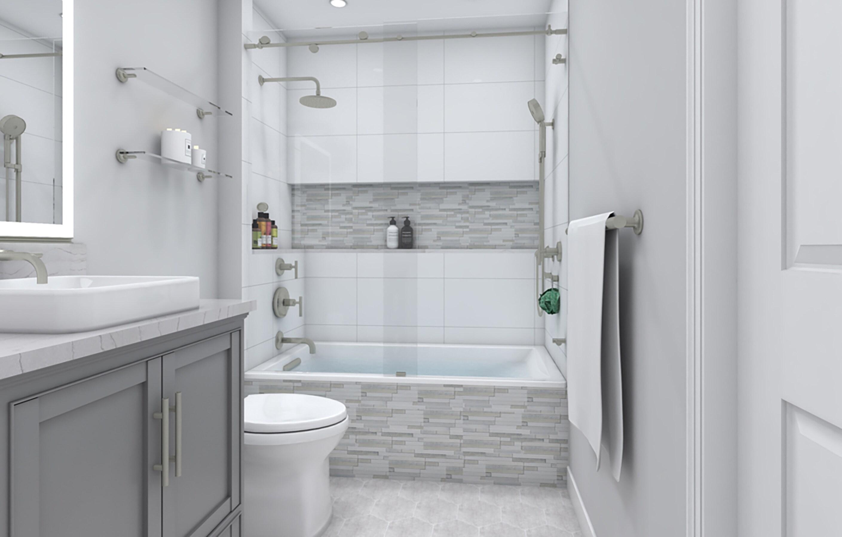 Underscore 72" x 42" Soaking Bathtub