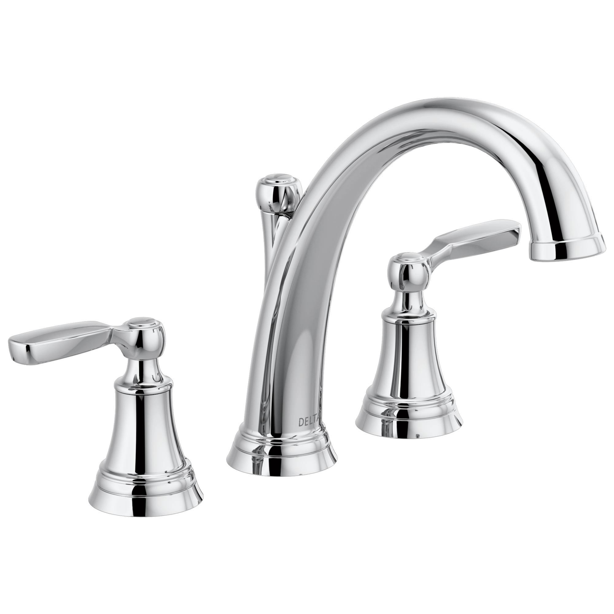 Double Handle Deck Mounted Roman Tub Faucet Trim