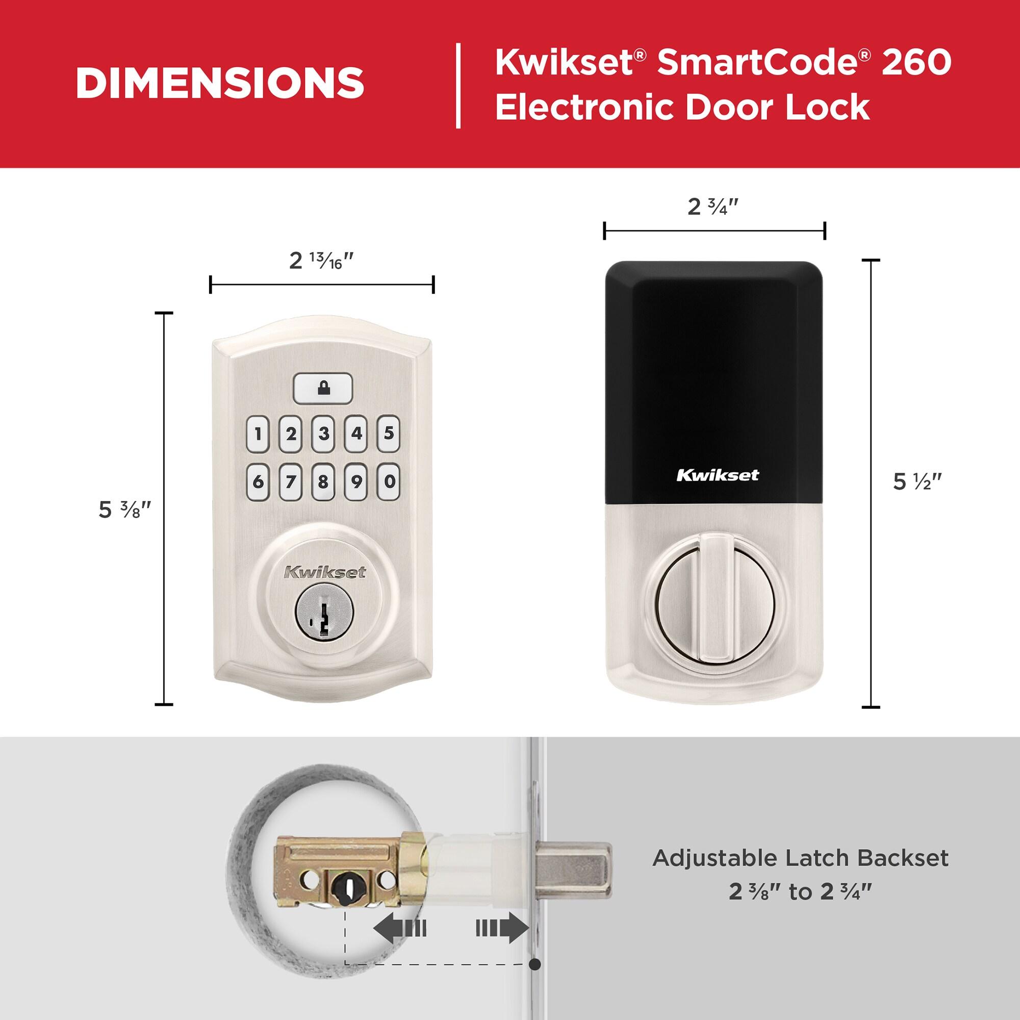 Single Cylinder Electronic Deadbolt SmartKey