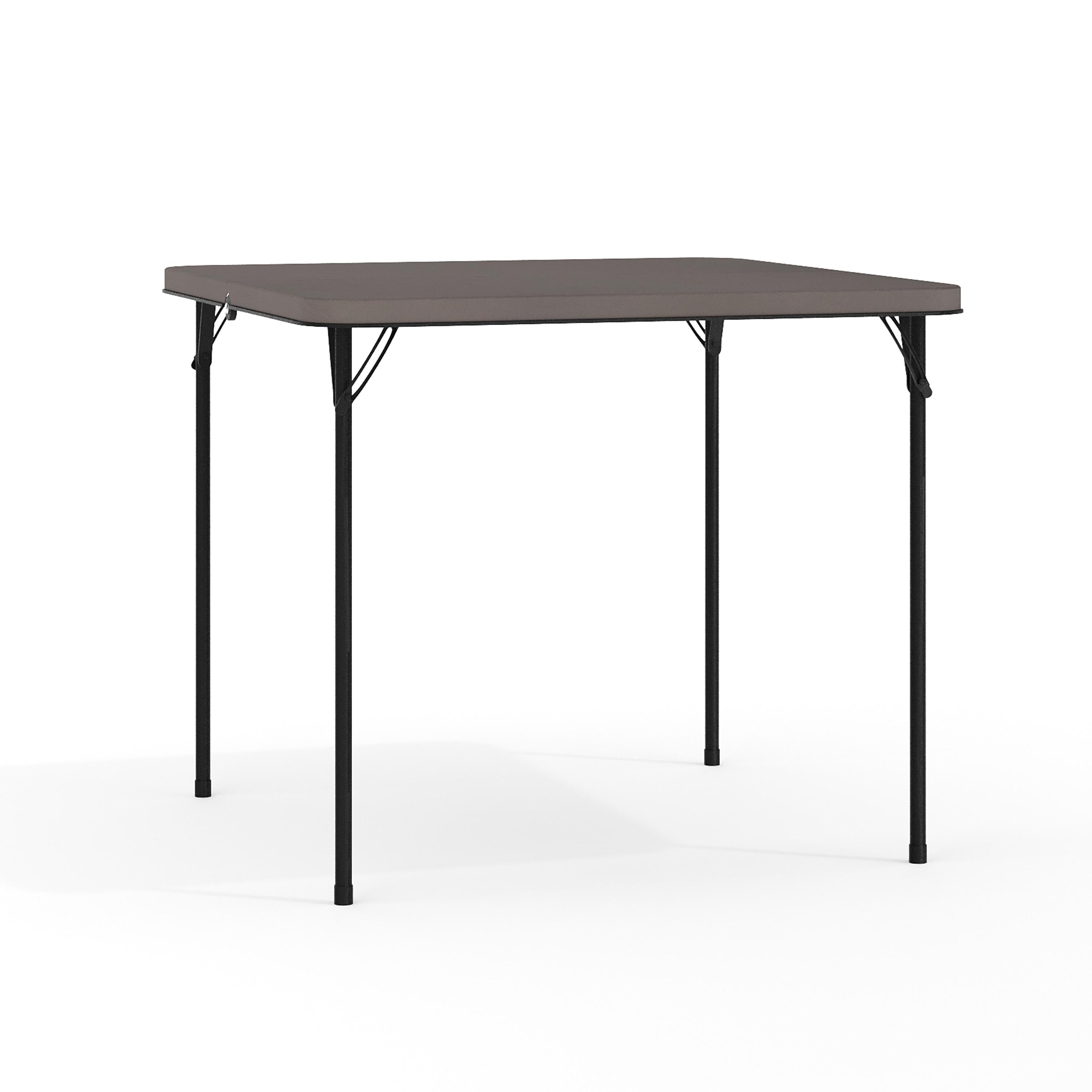 Noah 2.83' Square Plastic Folding Event Table with Carrying Handle by Flash Furniture