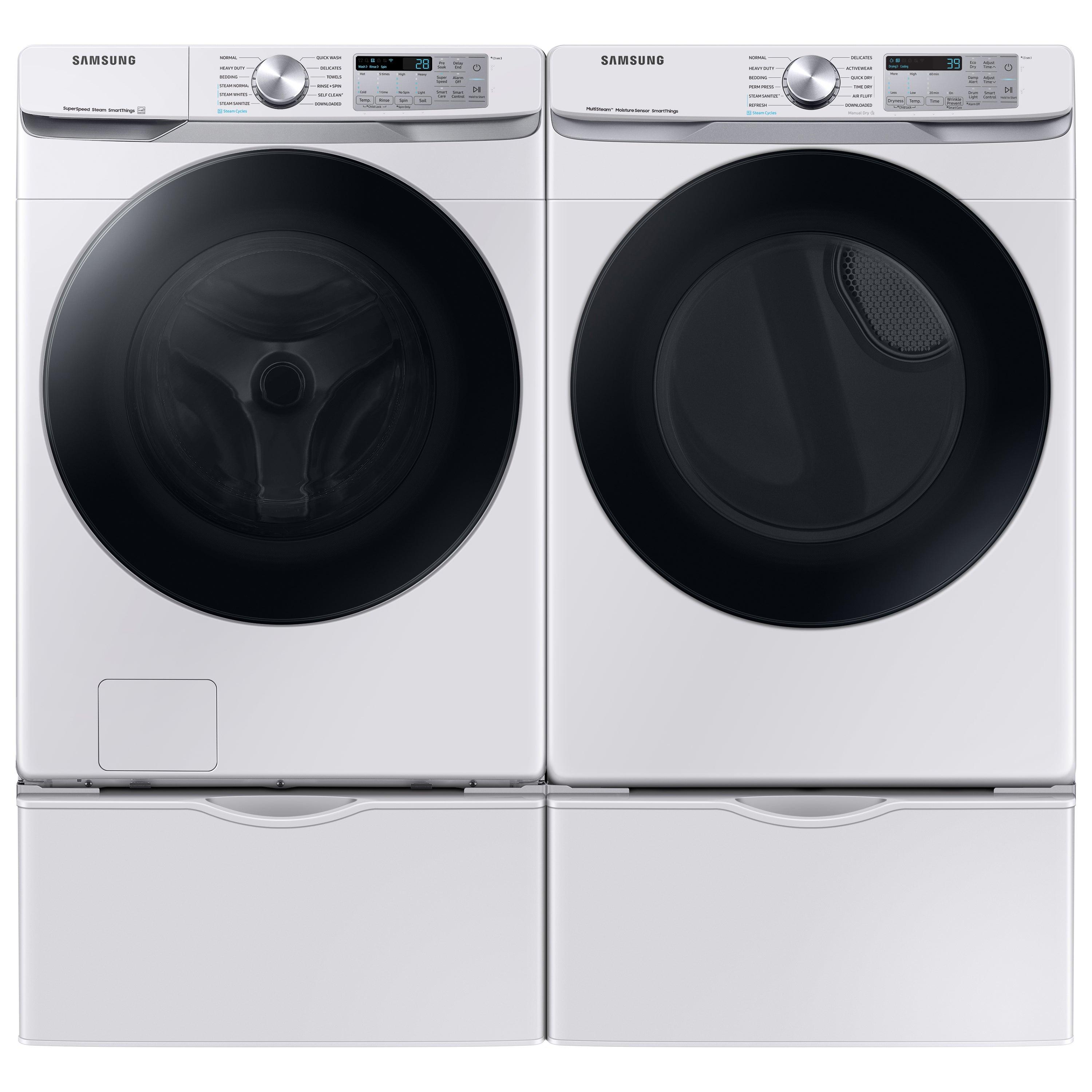 Samsung 4.5 cu. ft. Large Capacity Smart Front Load Washer with Super Speed Wash