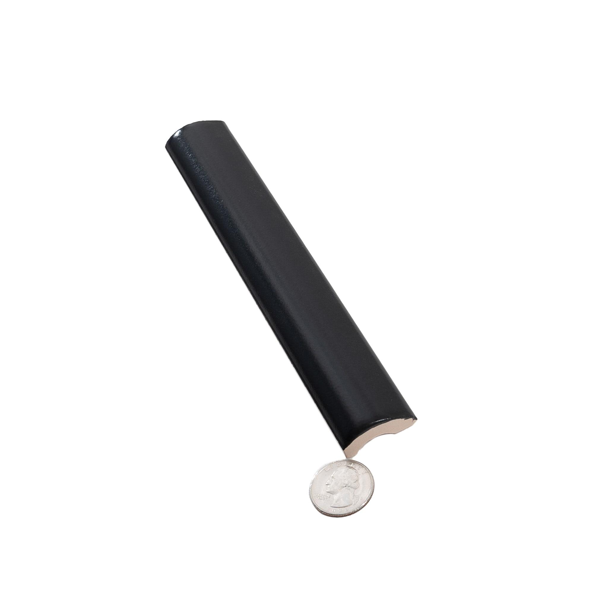Apollo Tile  10 pack 1.25-in W x 7.9-in L Ceramic Pencil Bullnose Tile Trim (0.667 Sq ft/case)