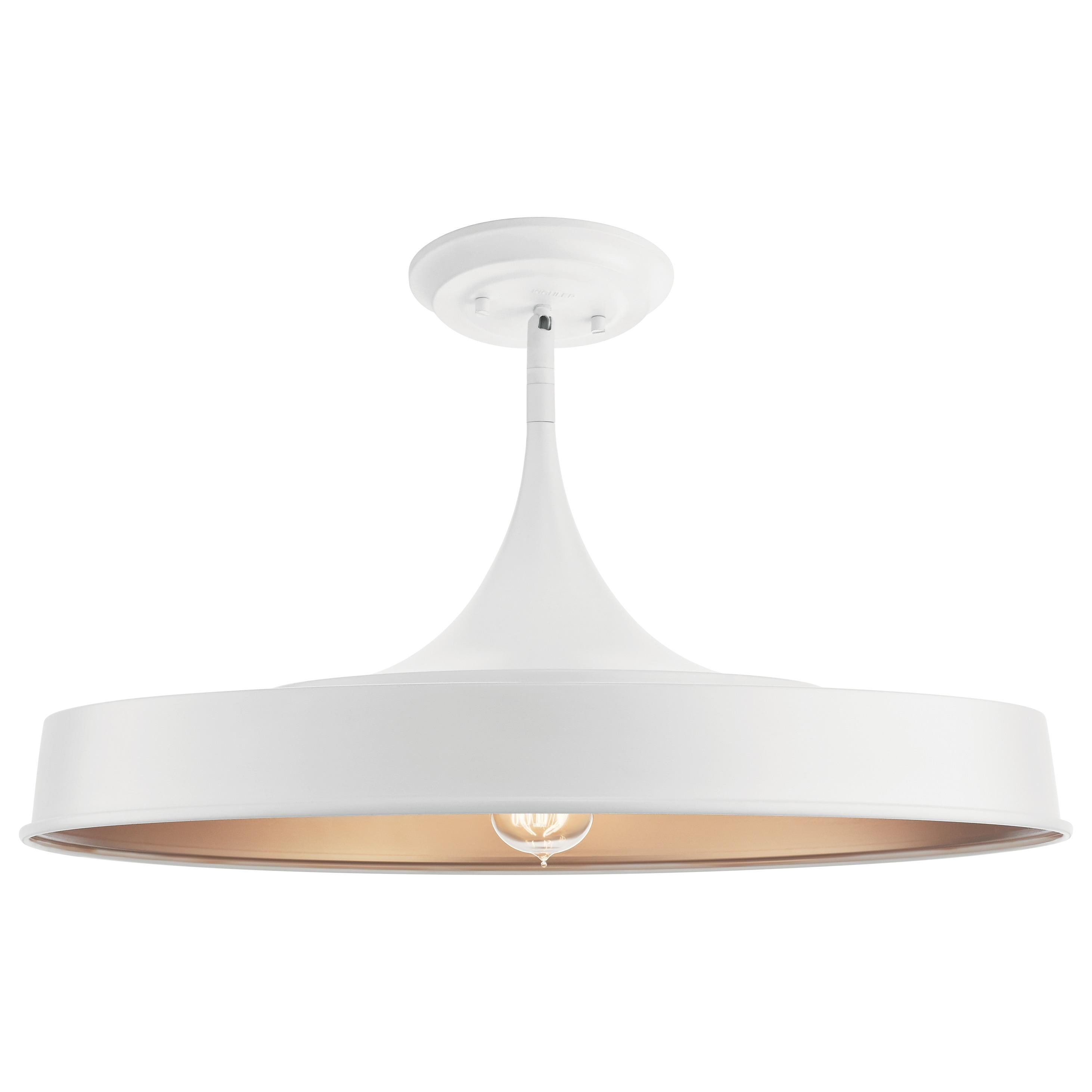 Kichler Lighting Elias 1 - Light Pendant in  White