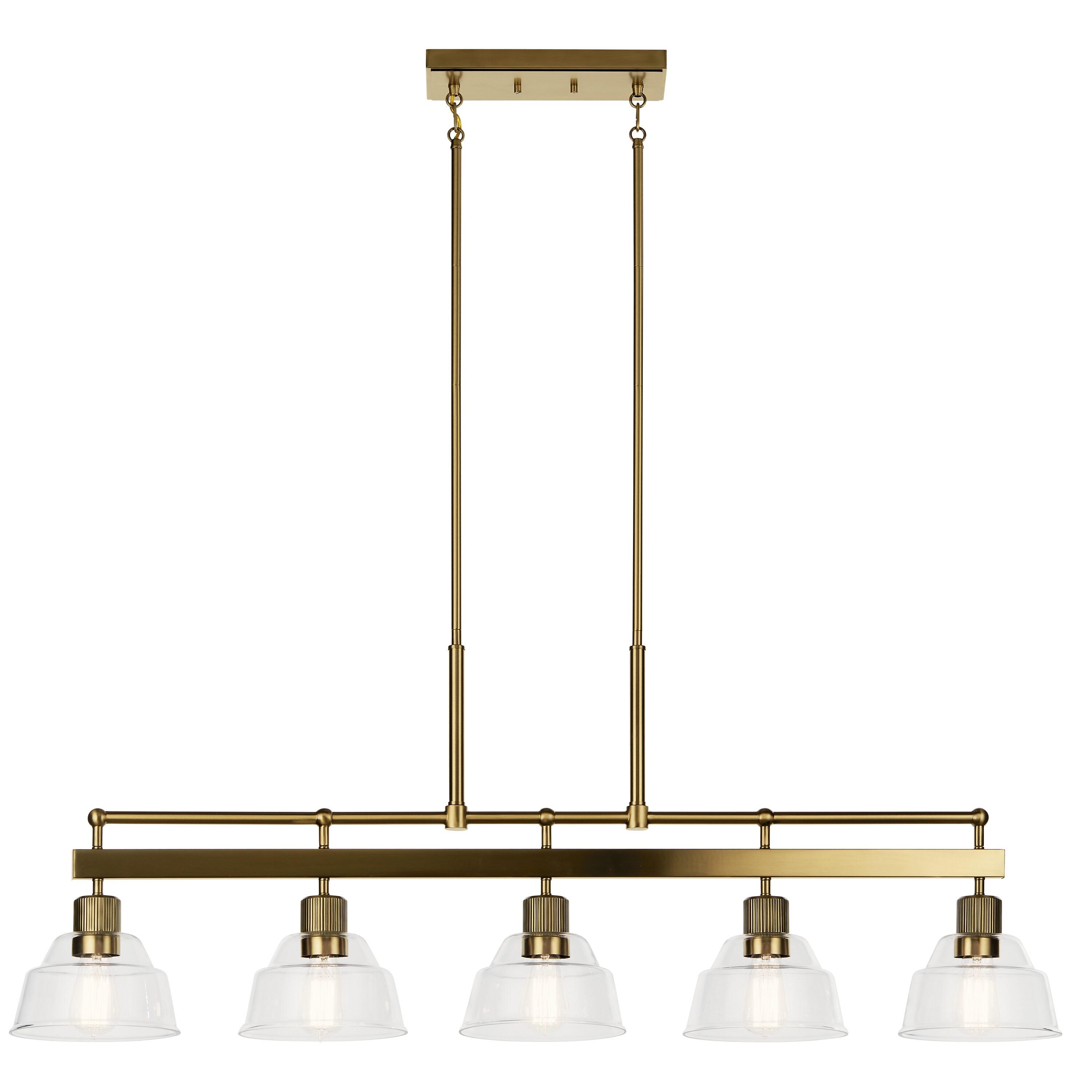 Kichler Lighting Eastmont 5 - Light Chandelier in  Brushed Brass