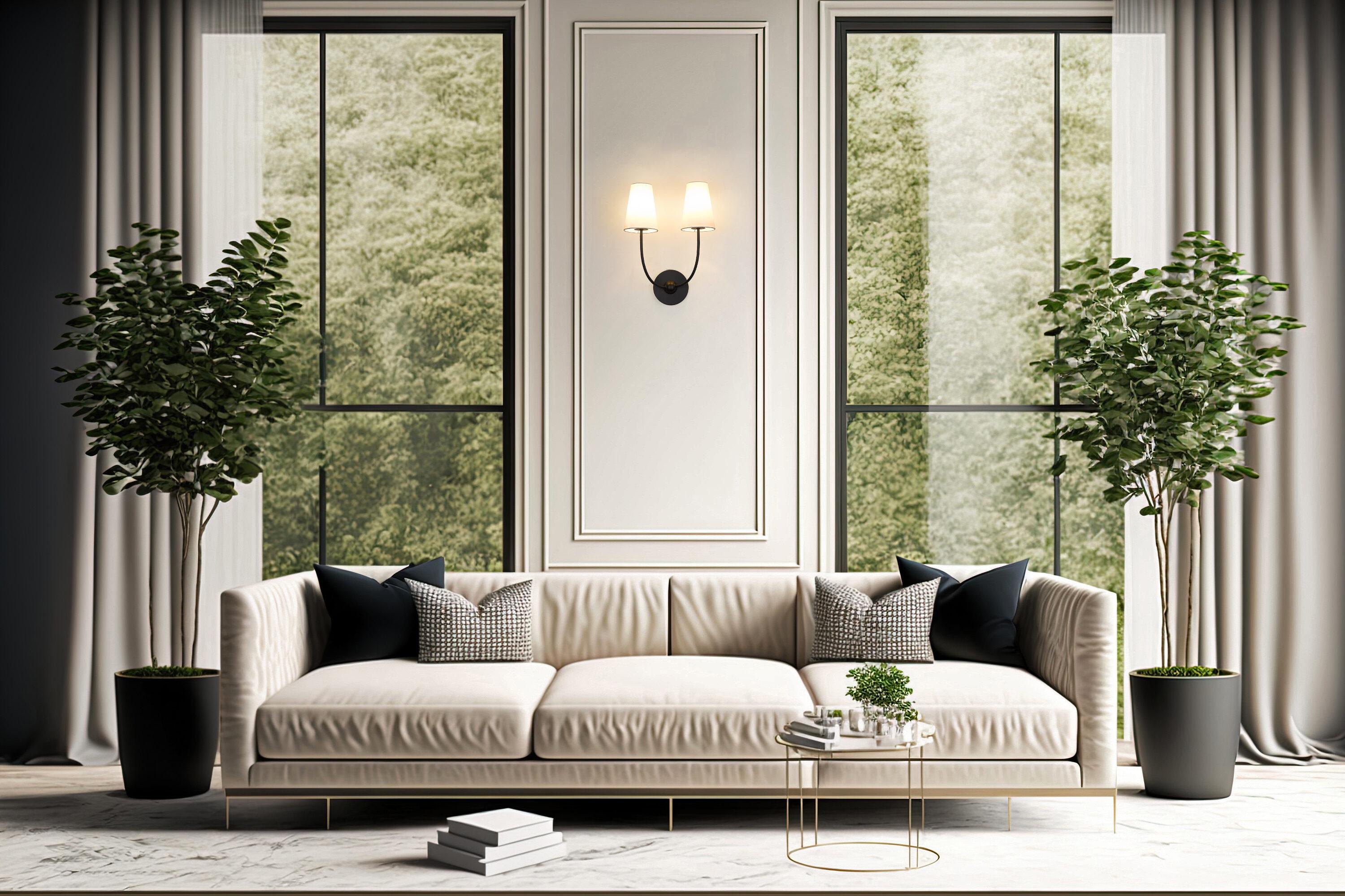 Z-Lite Shannon 2 - Light Sconce in  Matte Black