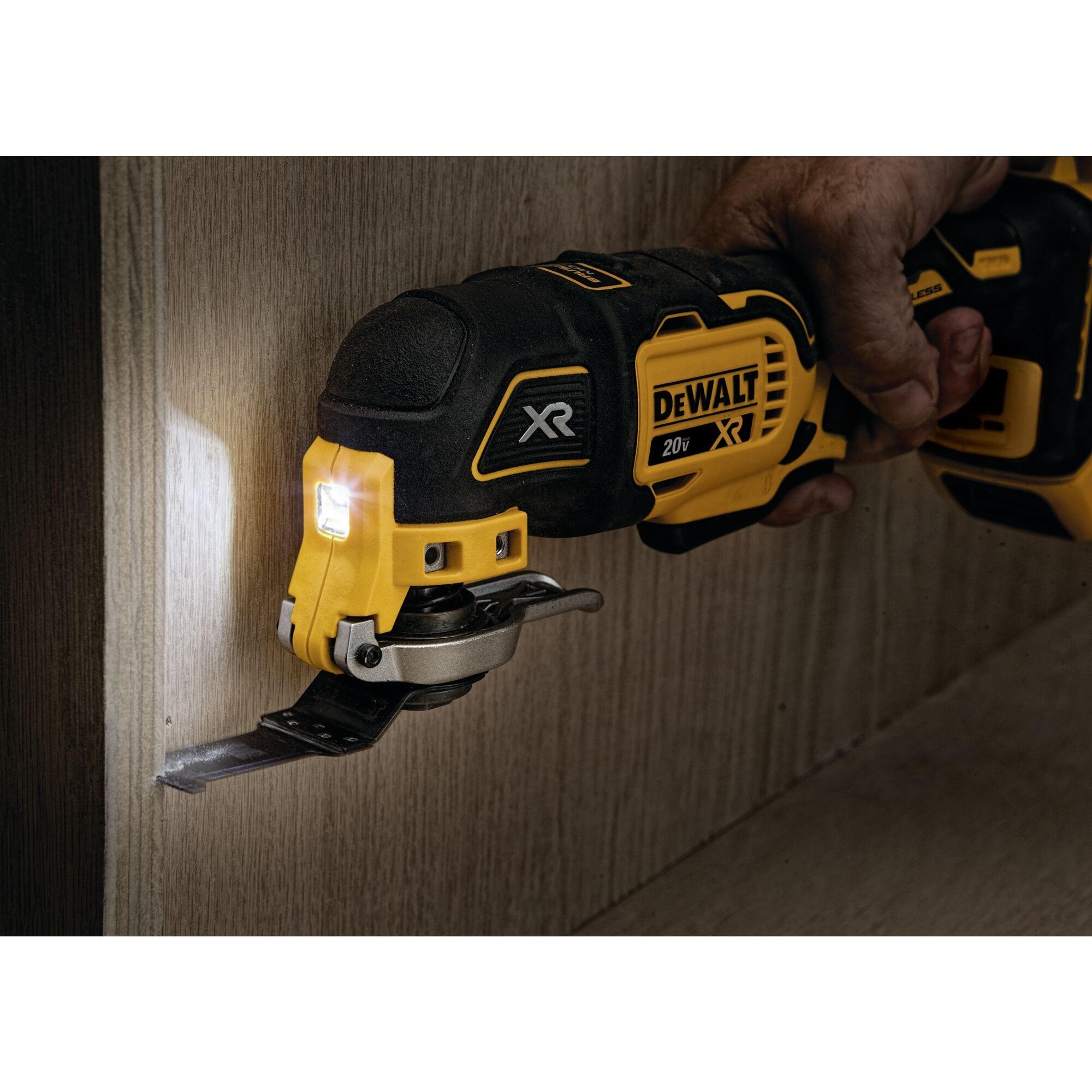 DEWALT 20-Volt MAX XR Cordless 3-speed Brushless Oscillating Multi Tool DCS356B