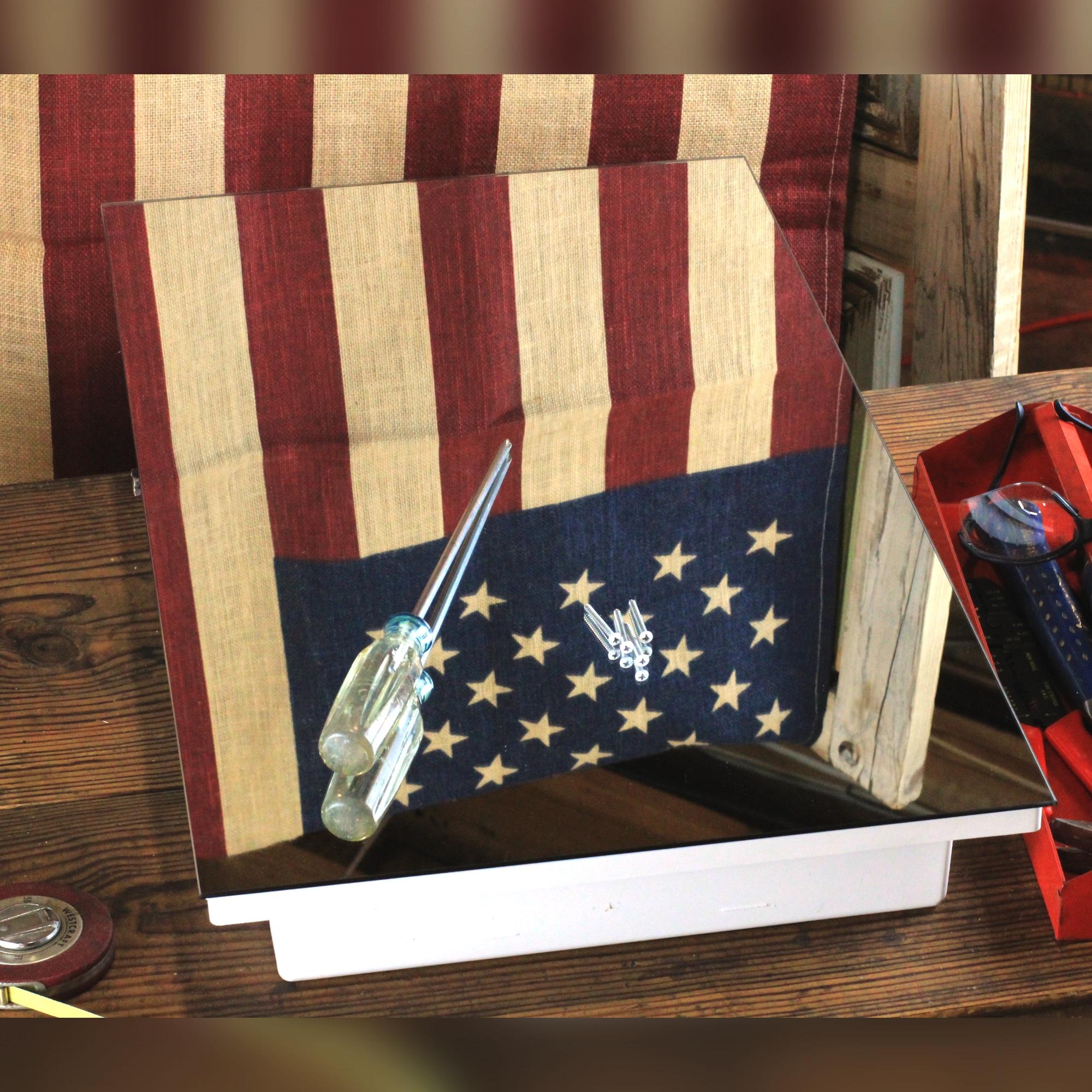 21-2-26-07 Media 16in x 26in Frameless Recessed Medicine Cabinet with 7 shelves