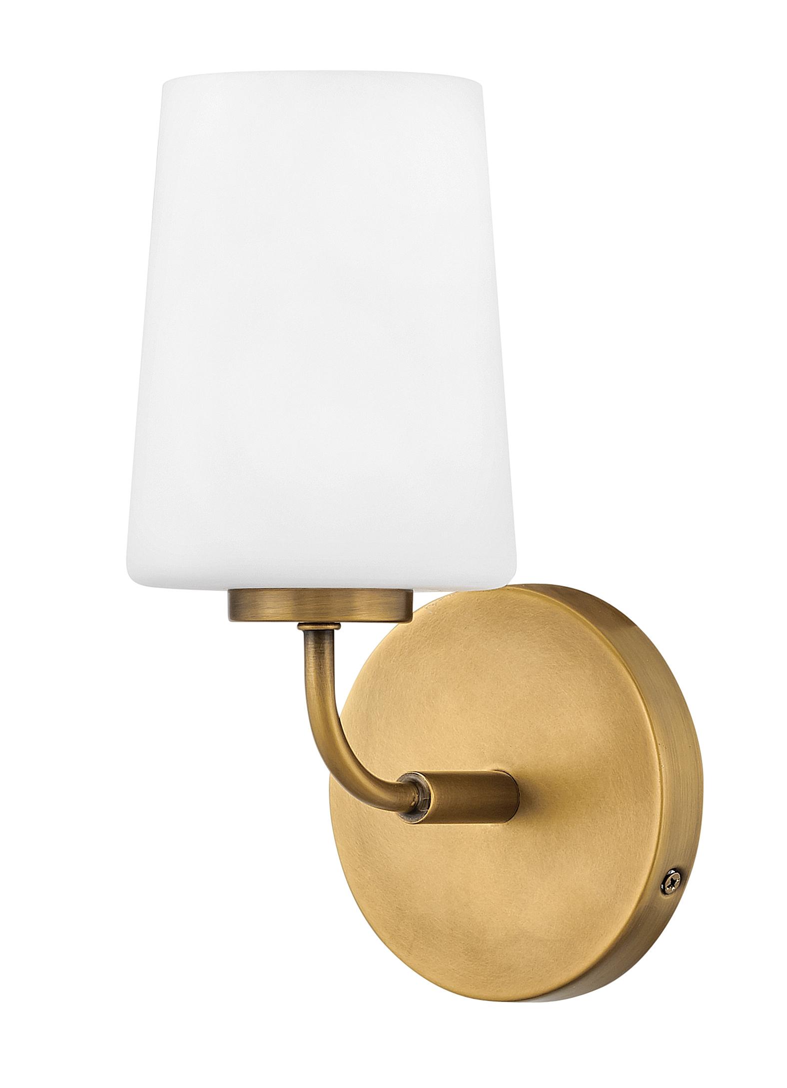 Fitz Single Frosted Dimmable Bath Sconce