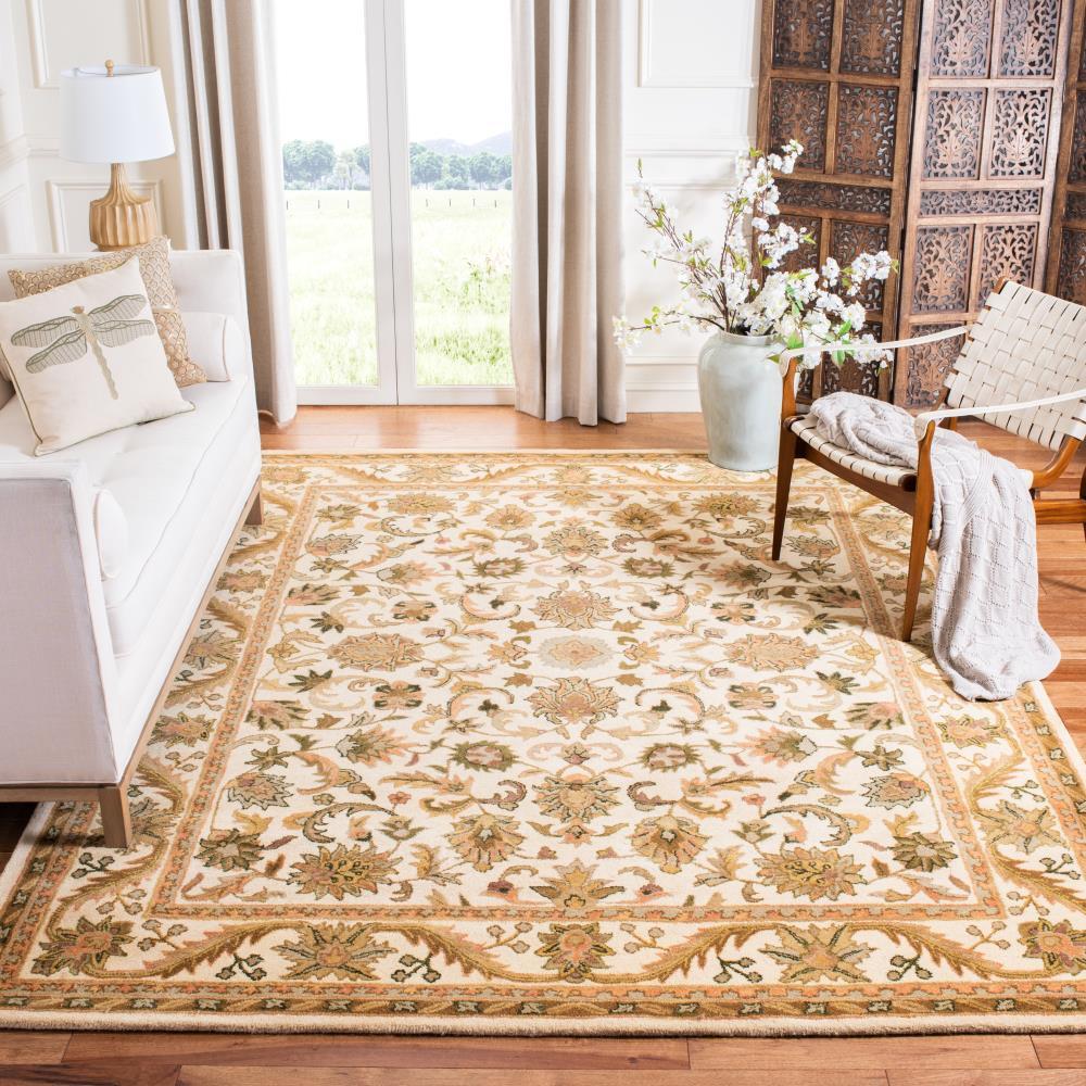 Antiquity AT52 Hand Tufted Indoor Area Rug - Gold - 6'x9' - Safavieh