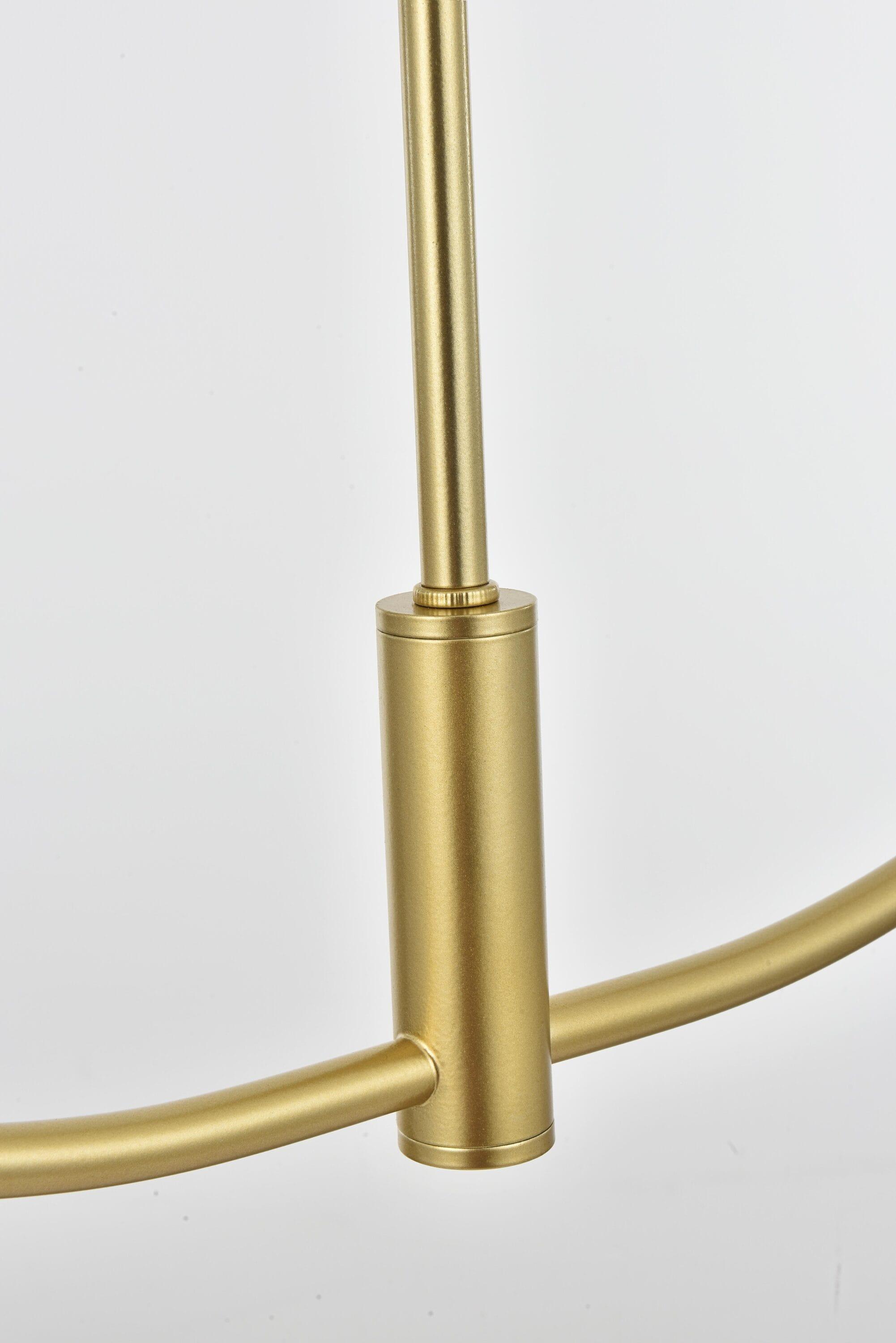 Elegant Lighting Nyomi 36-Inch Chrome Chandelier with Sleek Form