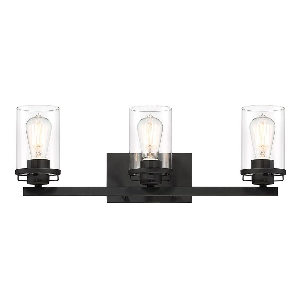 Designers Fountain 93303-BK Jedrek 3 Light Bath in Black