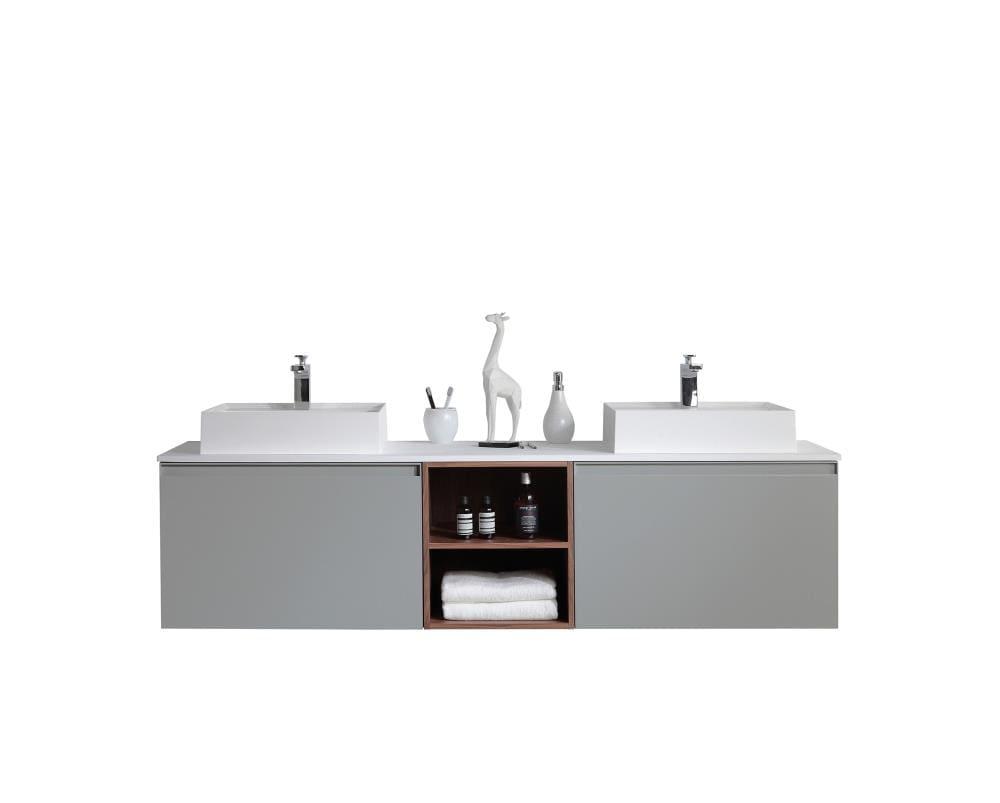 Shelley 72.05'' Double Bathroom Vanity