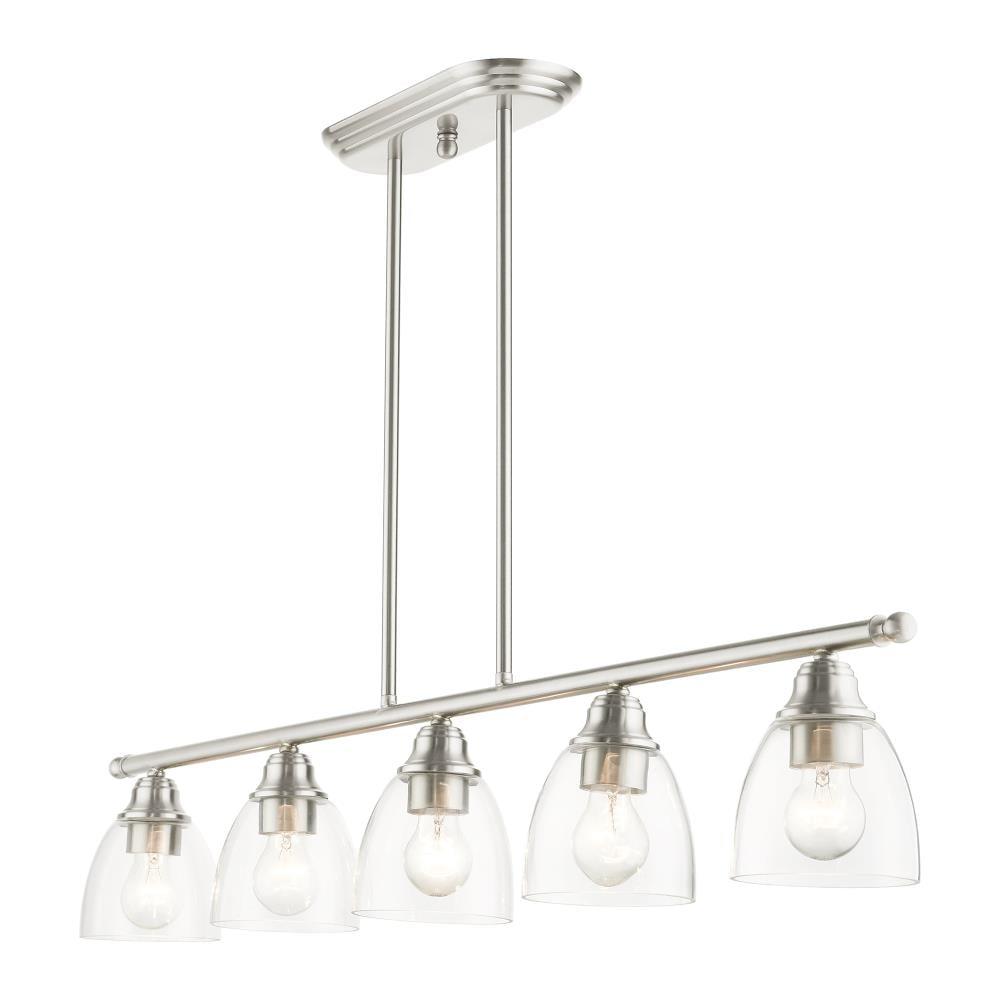 Livex Lighting Montgomery 5 - Light Chandelier in  Brushed Nickel