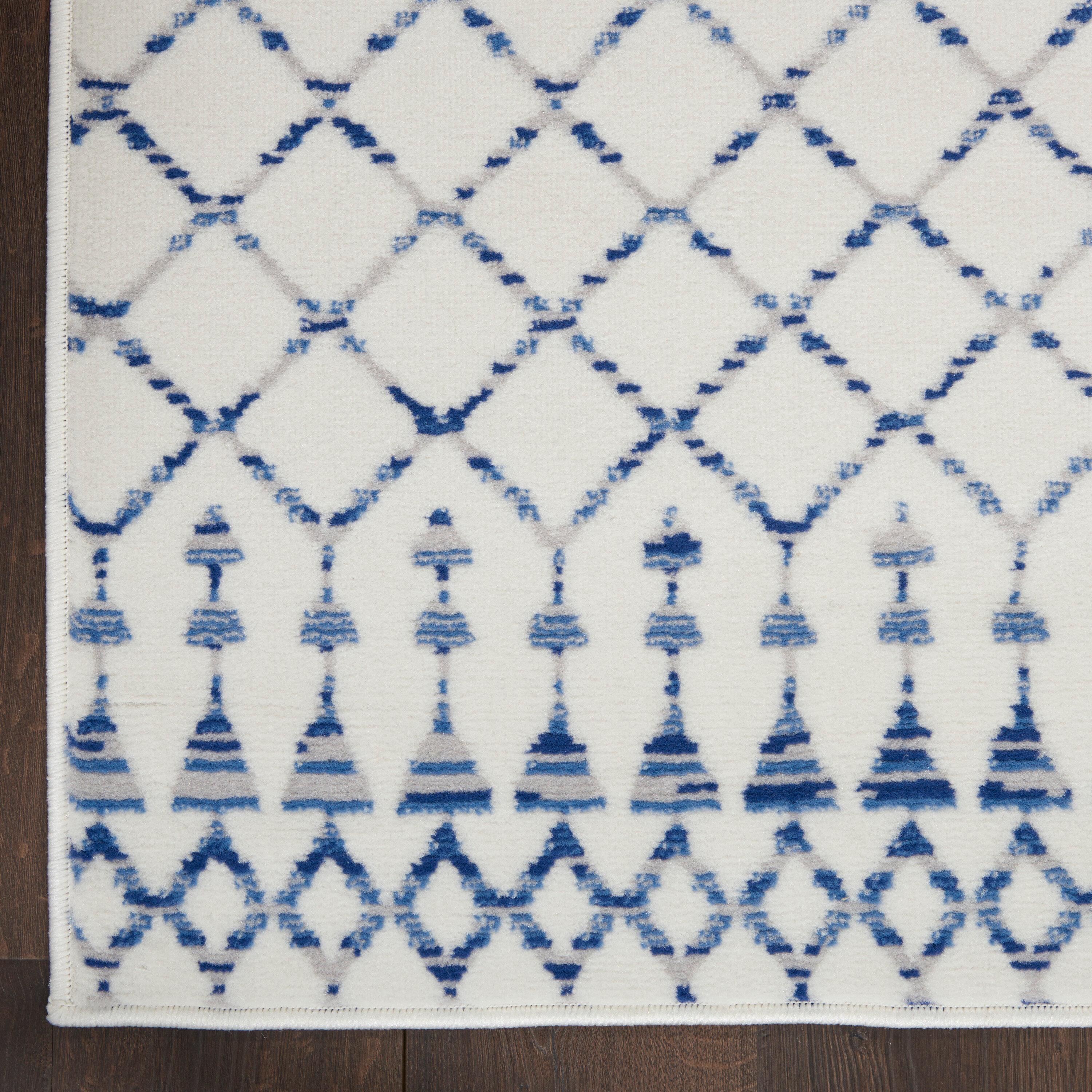 Nourison Whimsicle WHS02 Indoor only Area Rug - Ivory 2' x 3'