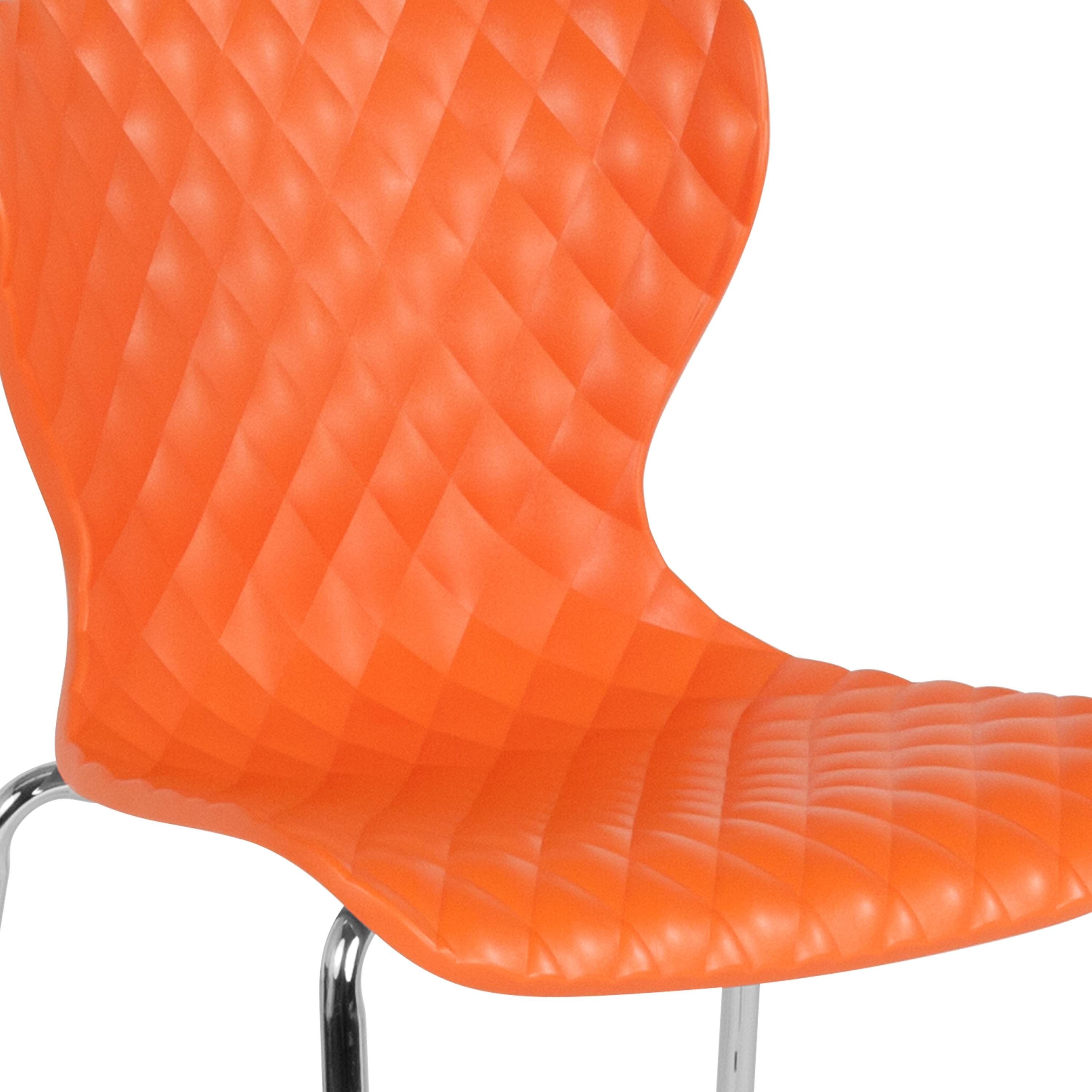 Flash Furniture Lowell Contemporary Plastic Stack Chair